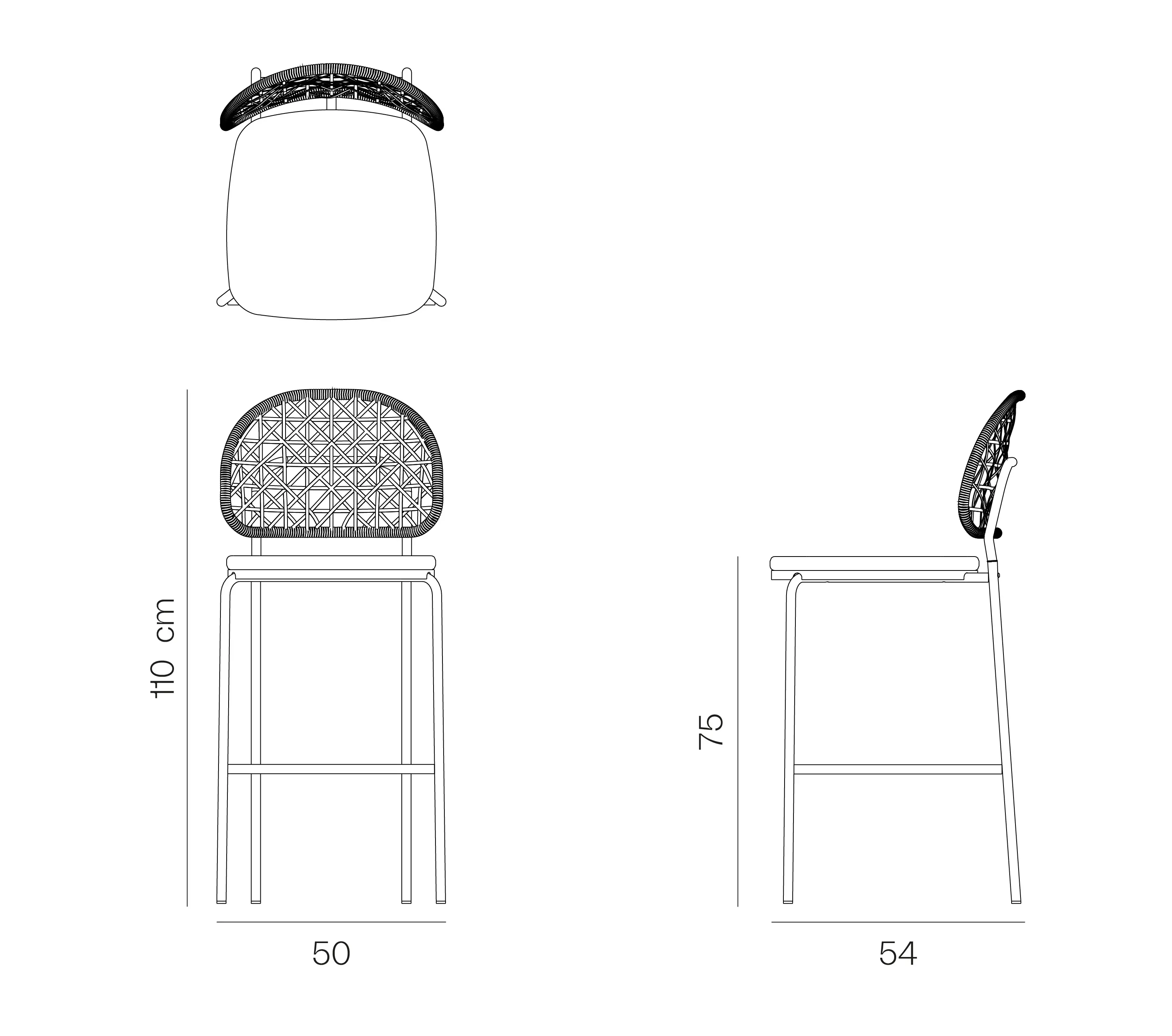 PARLA - Morwi Bar Stool