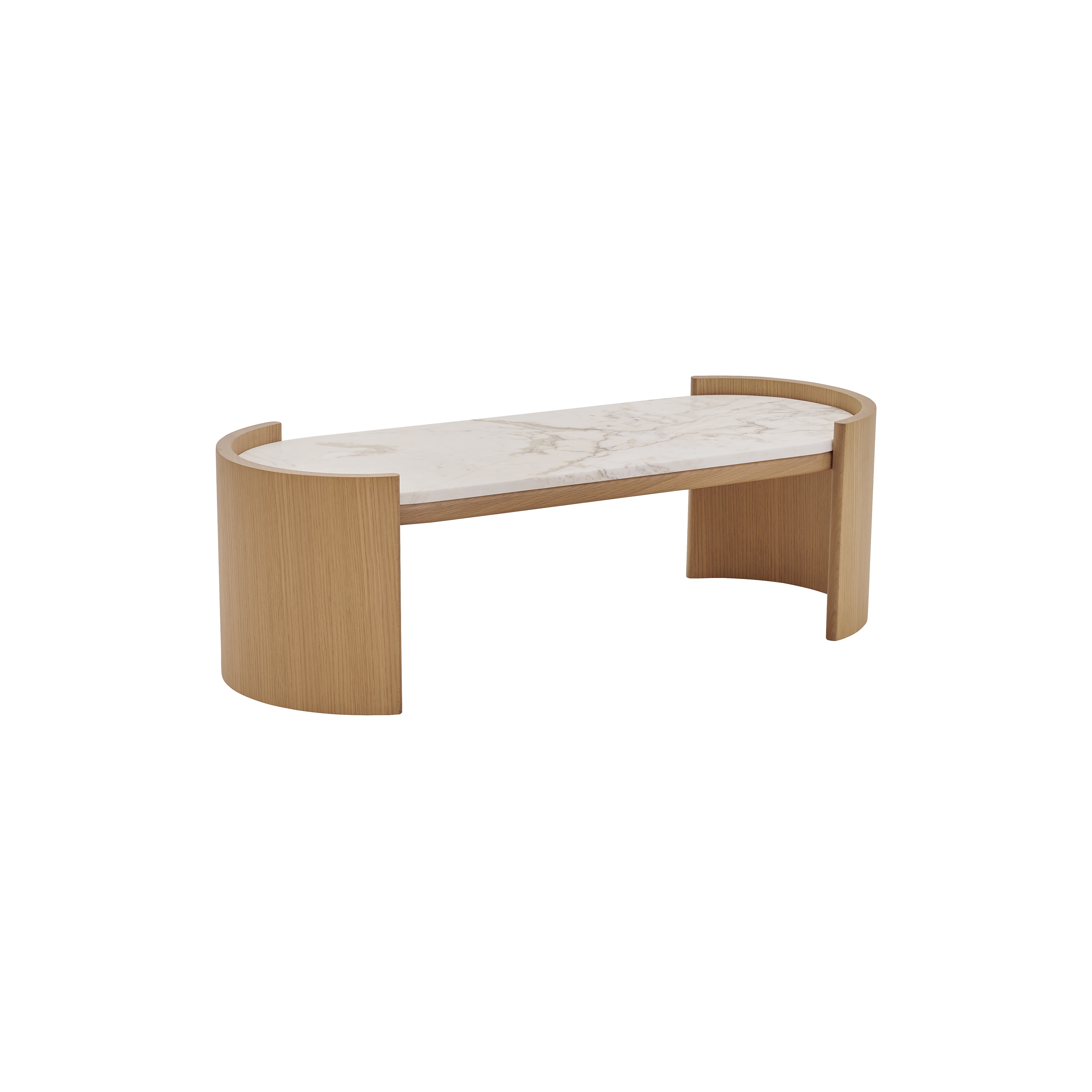 Hug M Oval Coffee Table
