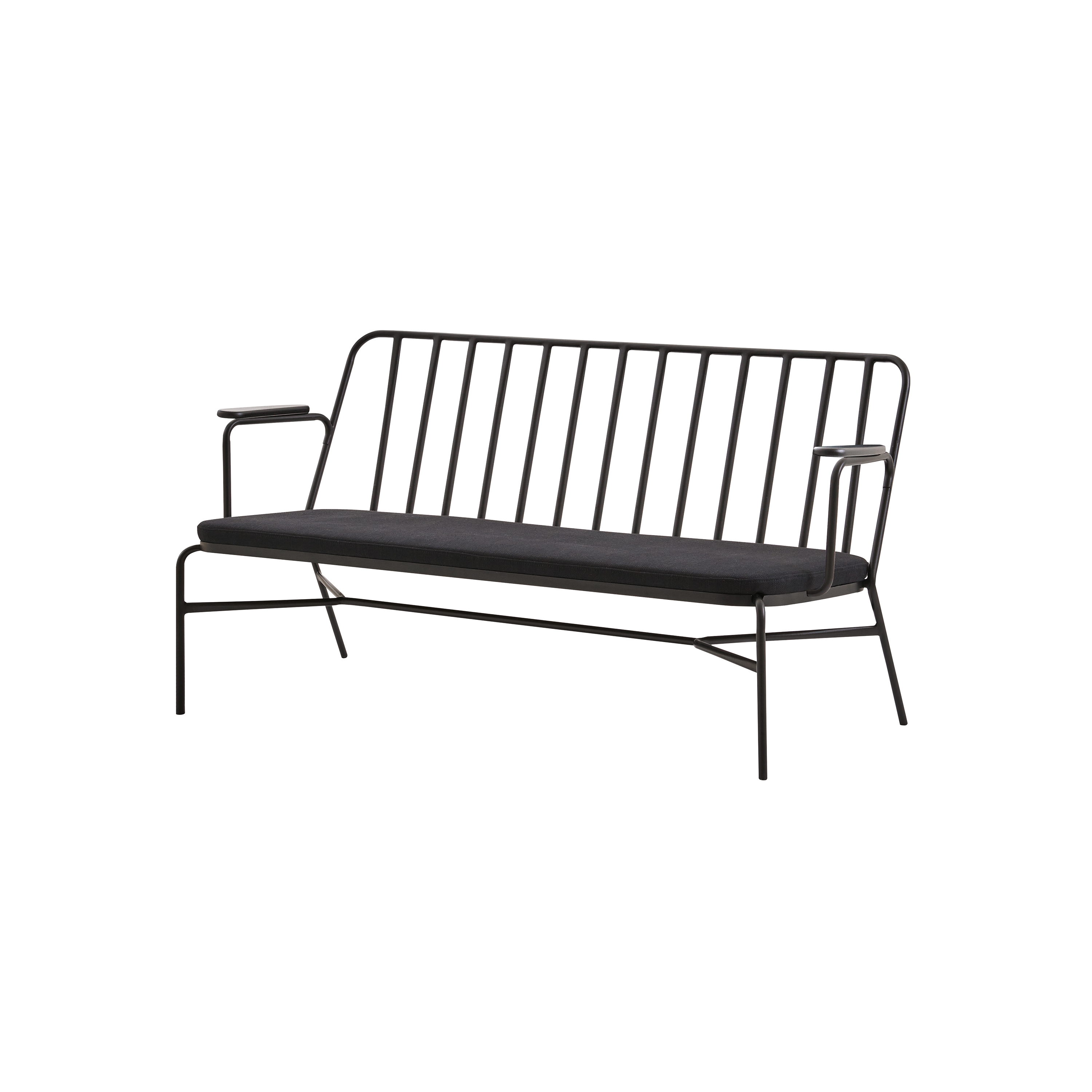 Produkt Palm AW Bench Indoor with Wooden Arm des Herstellers PARLA anzeigen