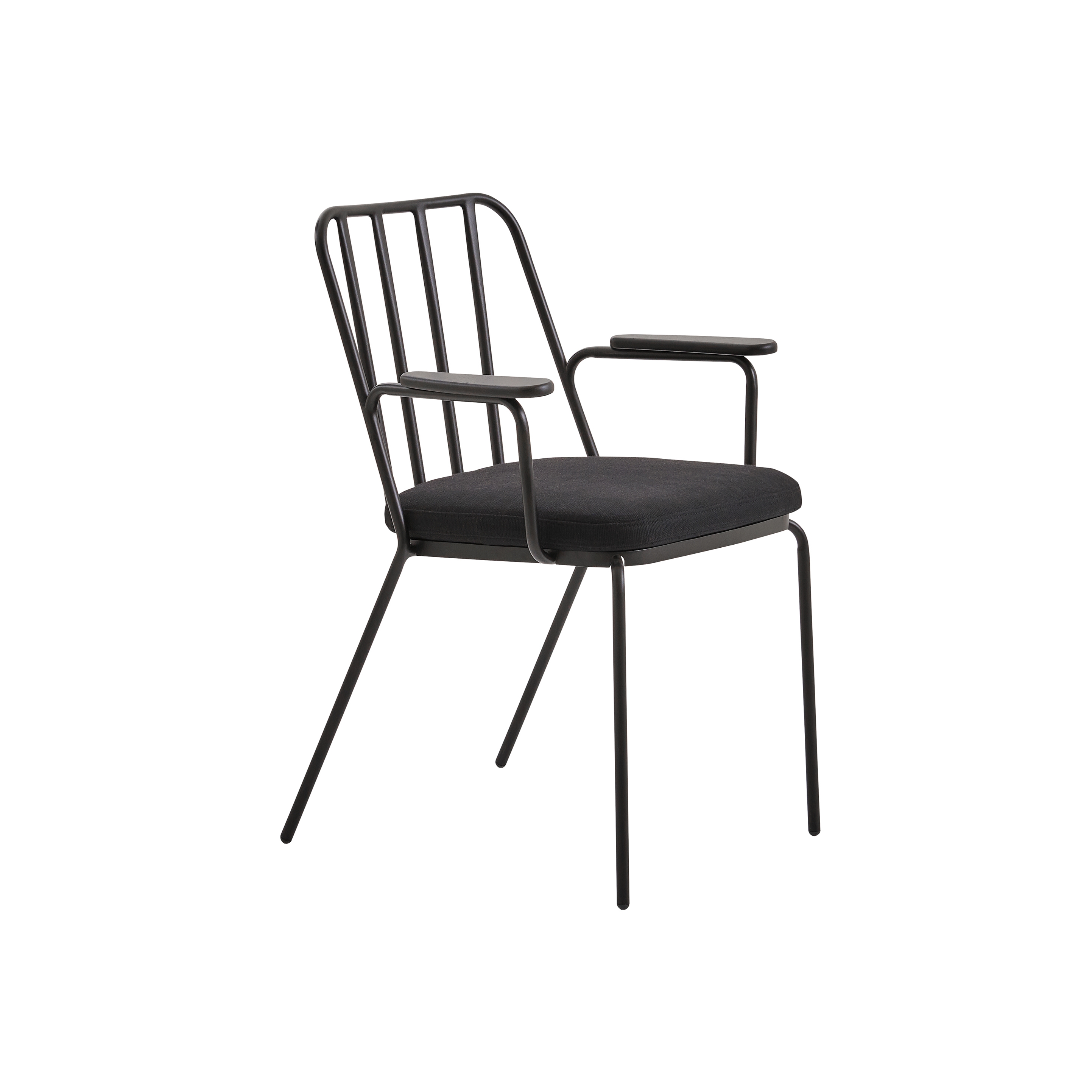 Palm AW Chair Outdoor with Wooden Arm