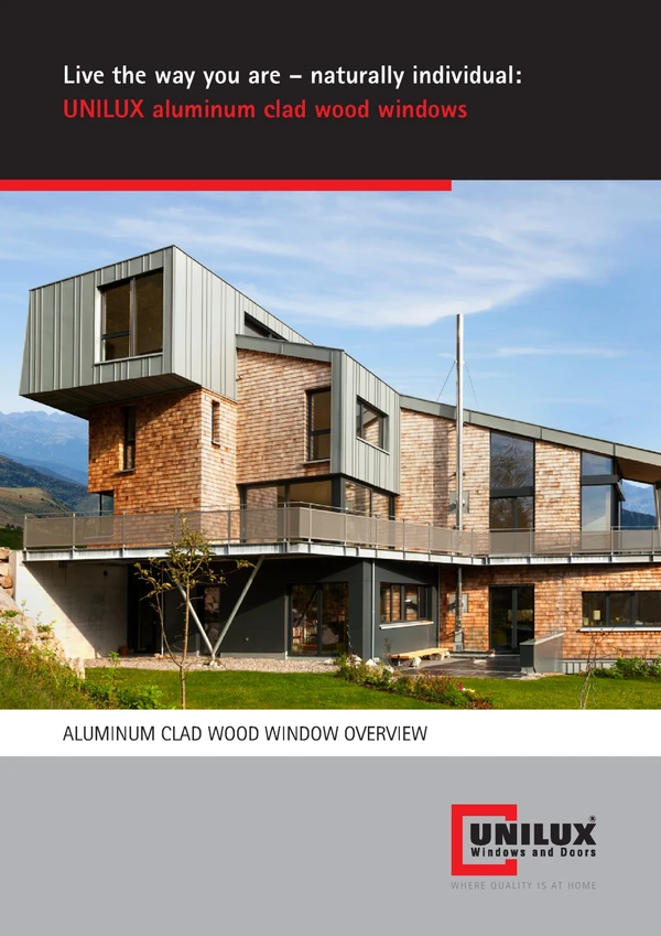 Preview image for the file ALUMINUM CLAD WOOD WINDOW OVERVIEW