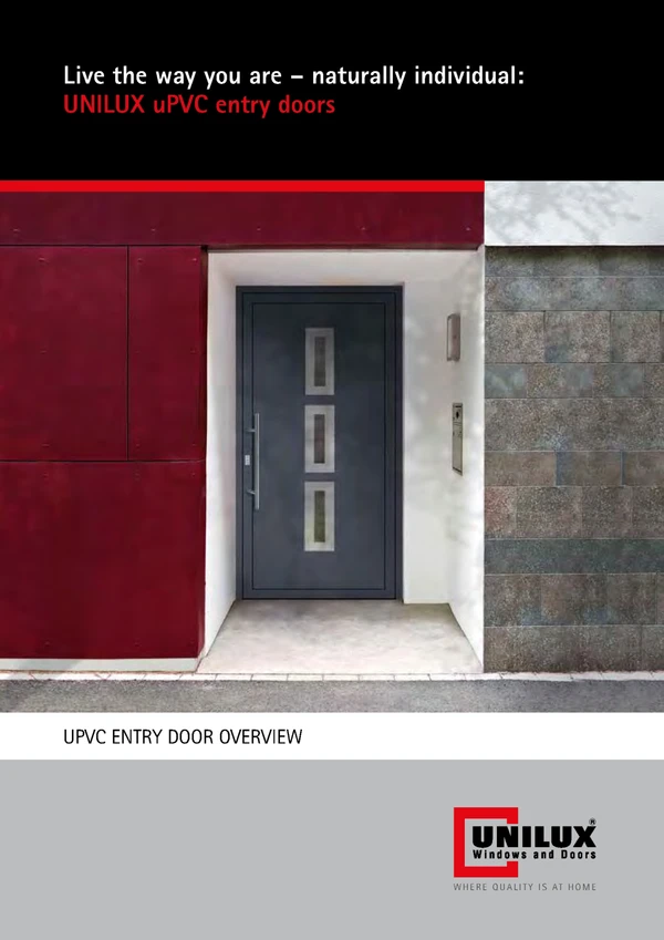 Preview image for the file UPVC ENTRY DOOR OVERVIEW