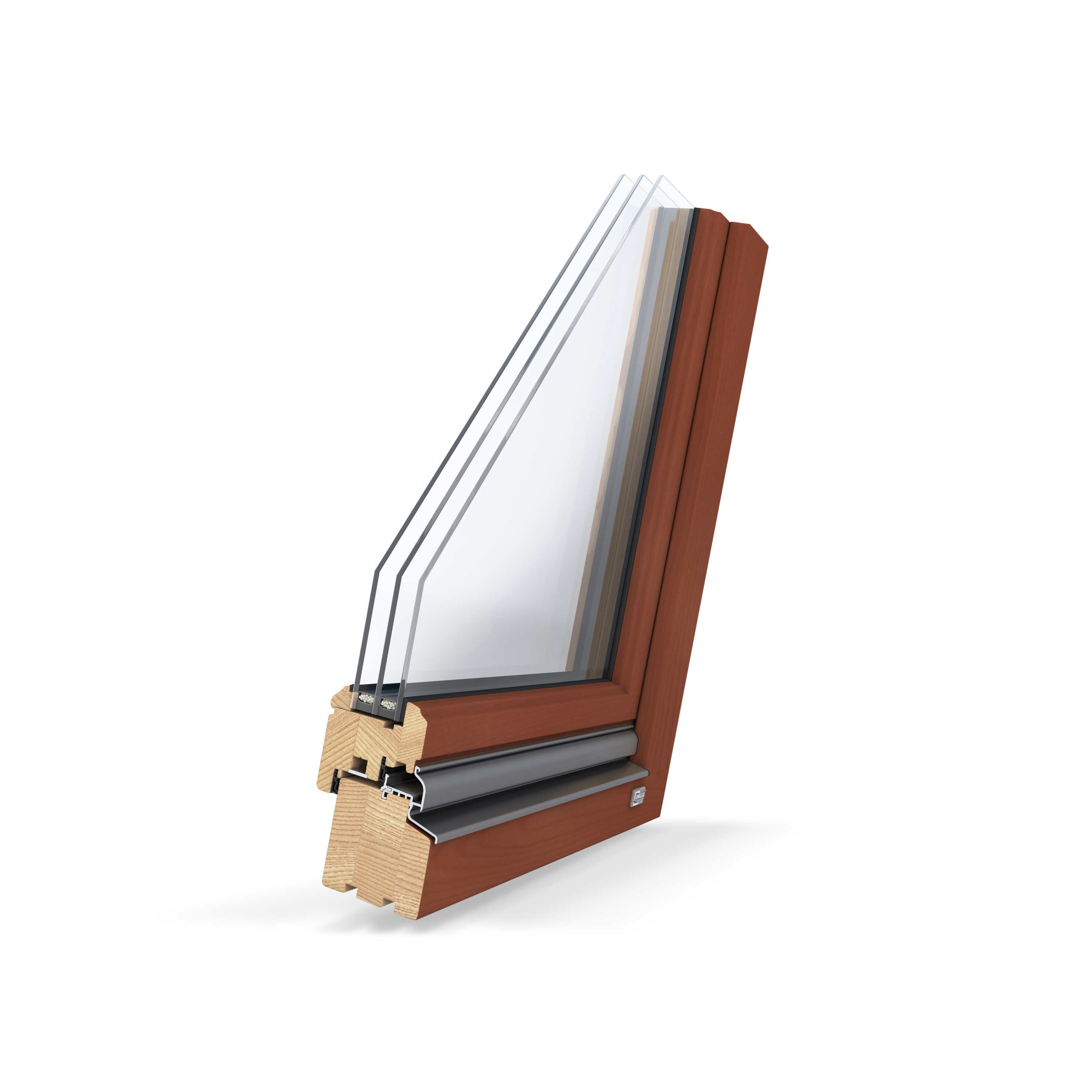 Display product Wooden windows | Wooden Meister window rustic from manufacturer Unilux
