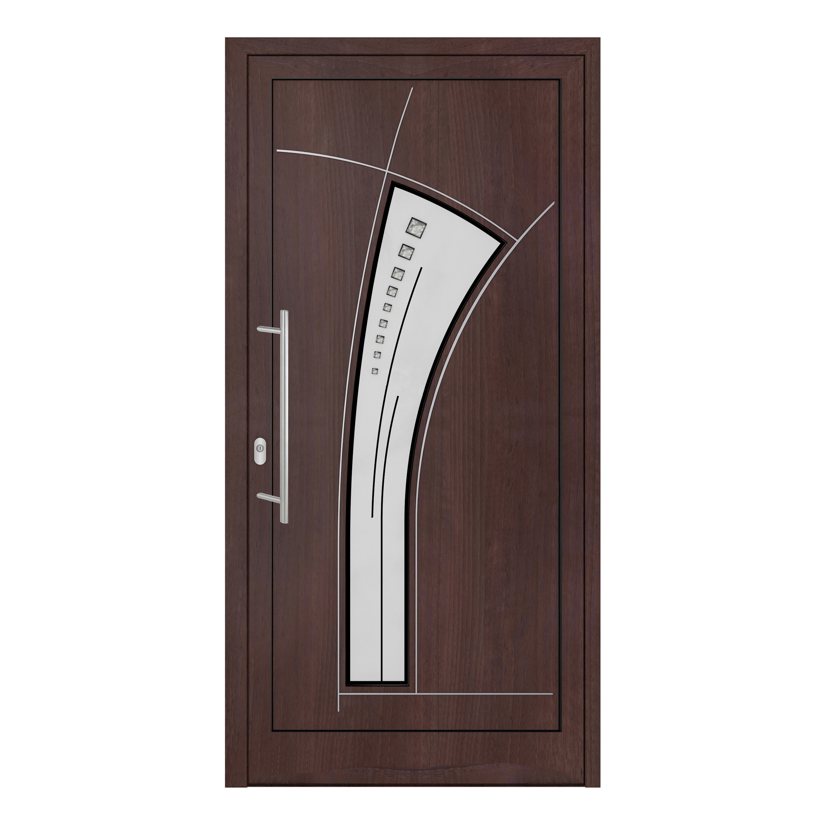 Mostra il prodotto uPVC entry doors | IsoStar Model 7107 del produttore Unilux