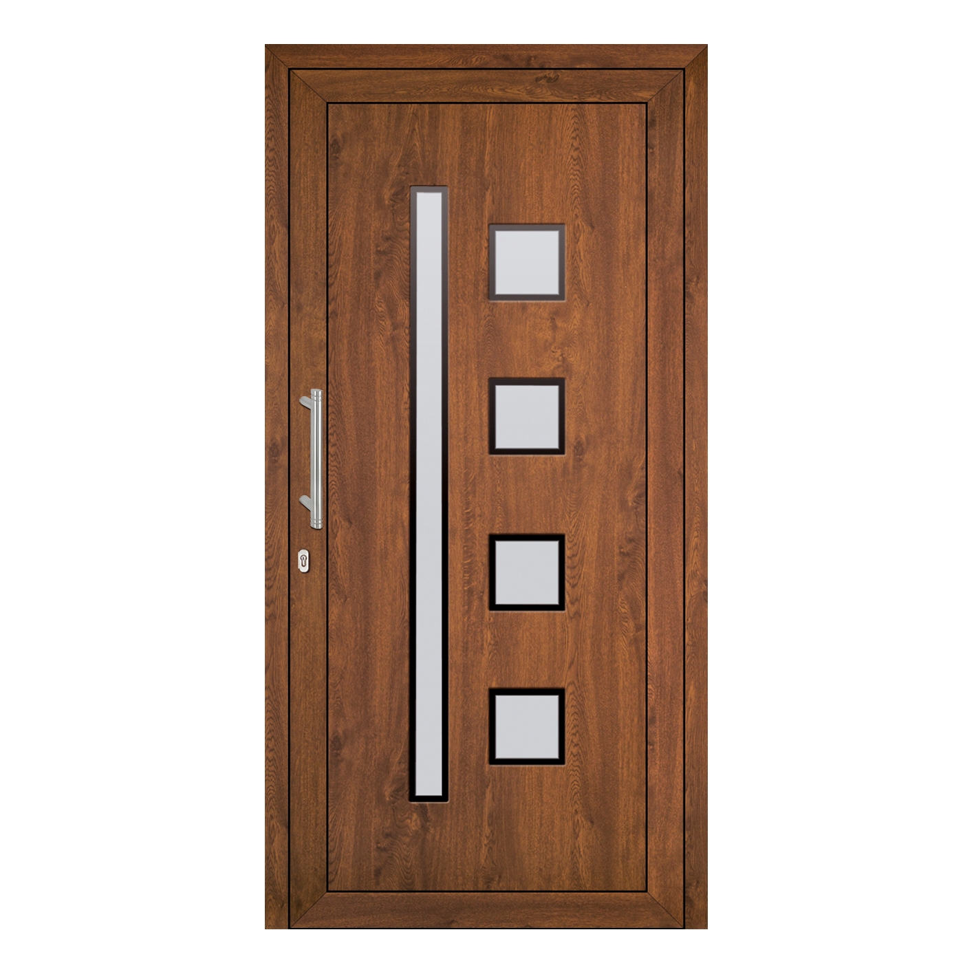 Mostrar el producto uPVC entry doors | IsoStar Model 7109 del fabricante Unilux