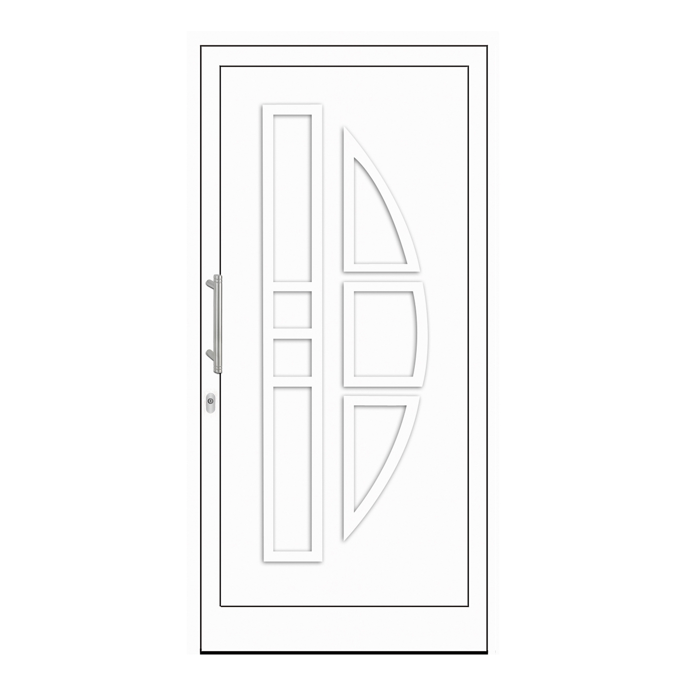 Mostrar el producto uPVC entry doors | IsoStar Model 7110G del fabricante Unilux