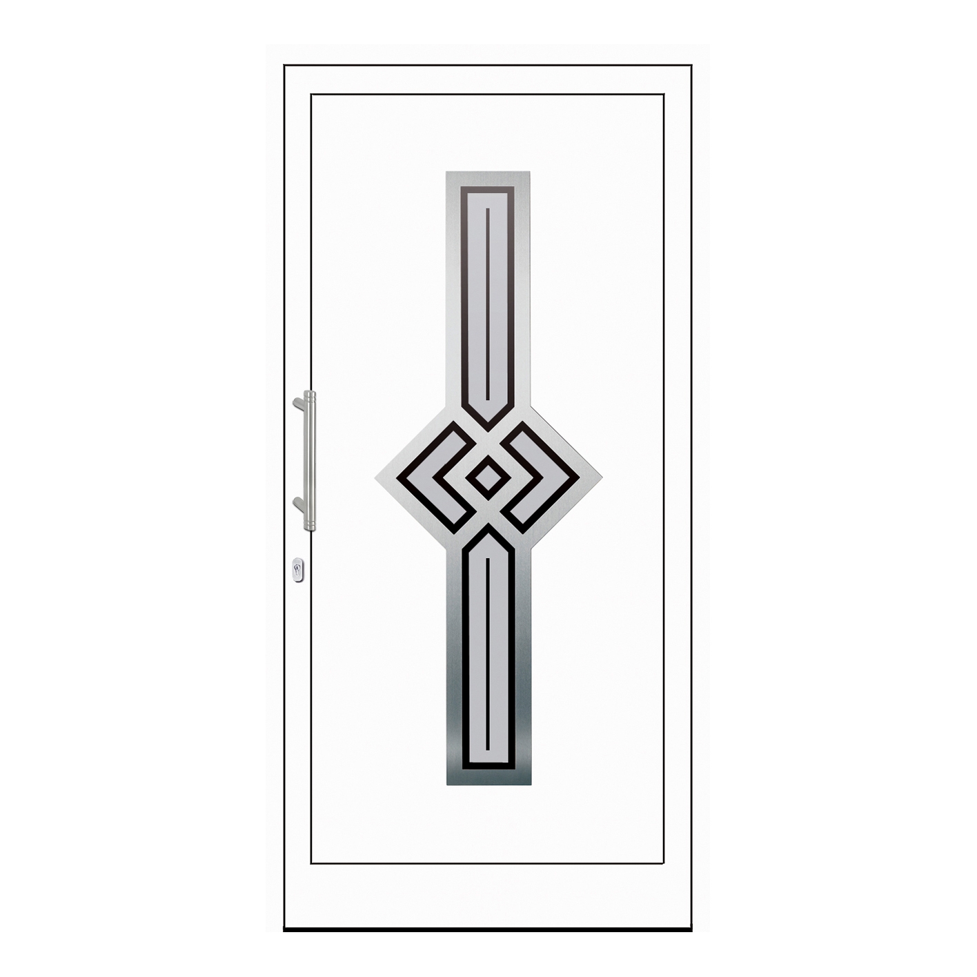 Display product uPVC entry doors | IsoStar Model 7111 from manufacturer Unilux