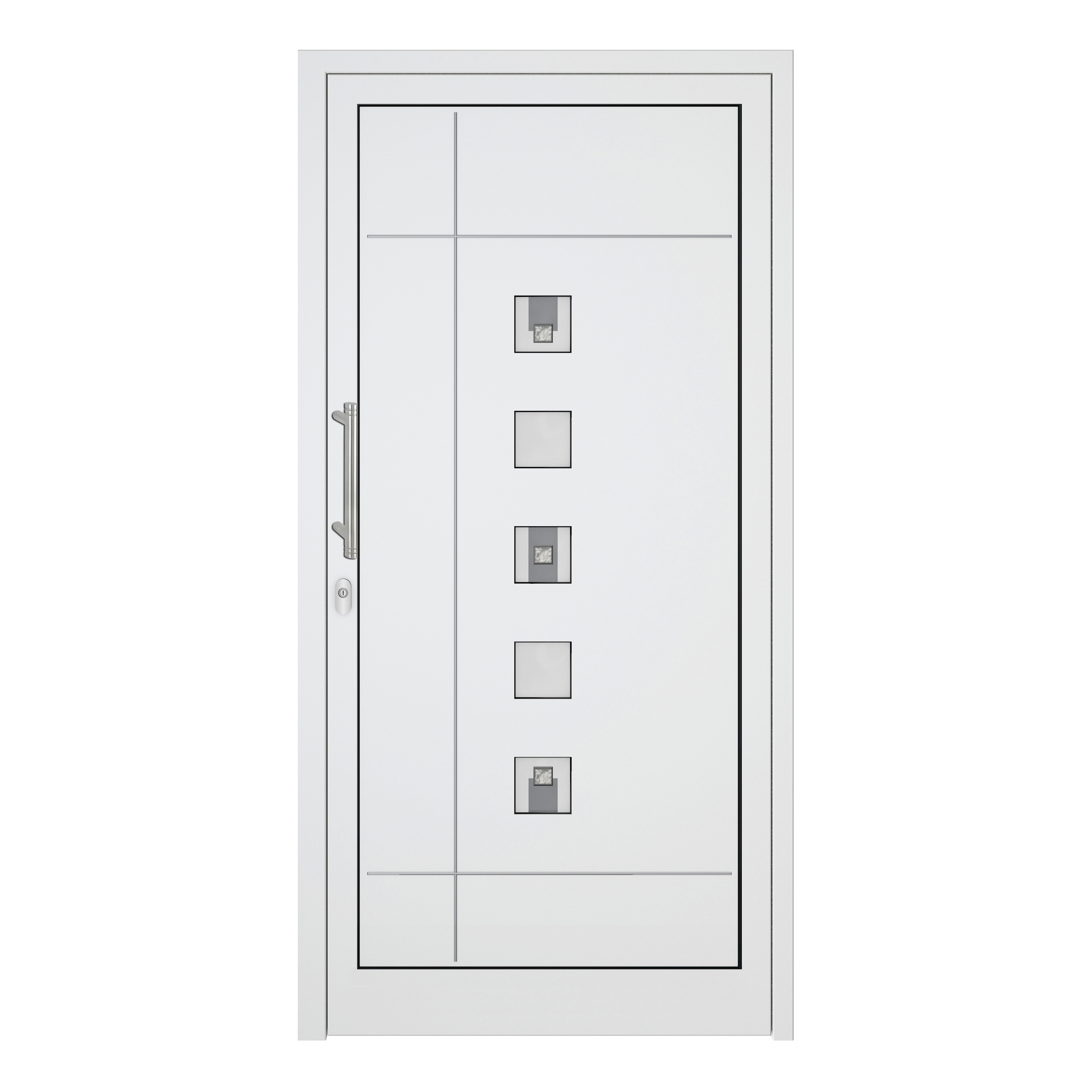 Display product uPVC entry doors | IsoStar Model 7112 from manufacturer Unilux