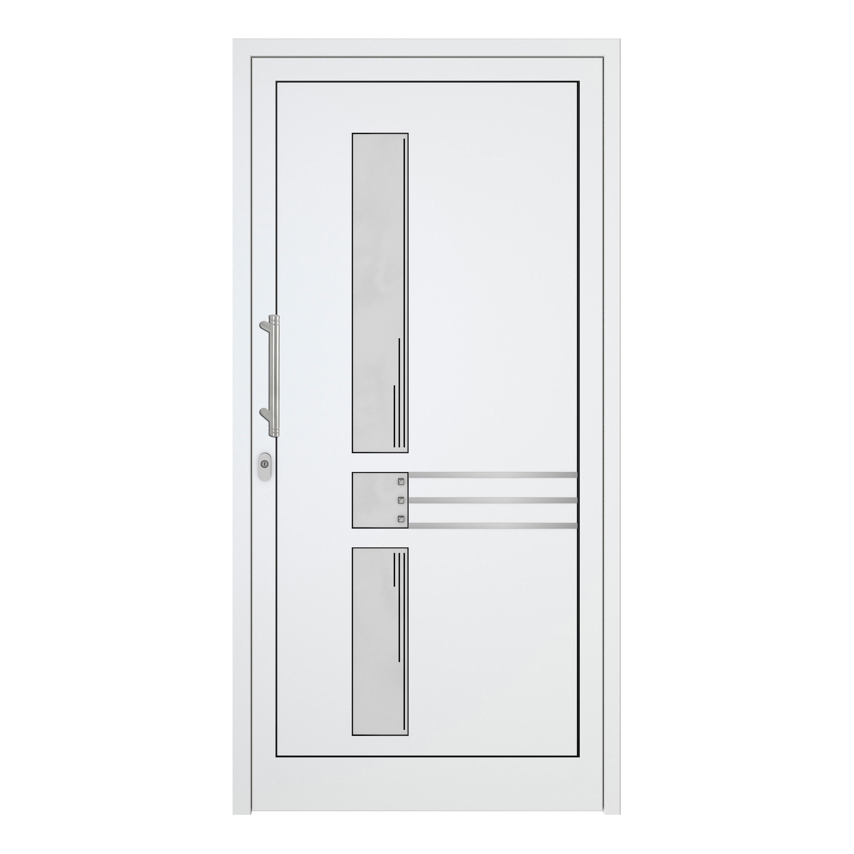 Mostrar el producto uPVC entry doors | IsoStar Model 7114 del fabricante Unilux