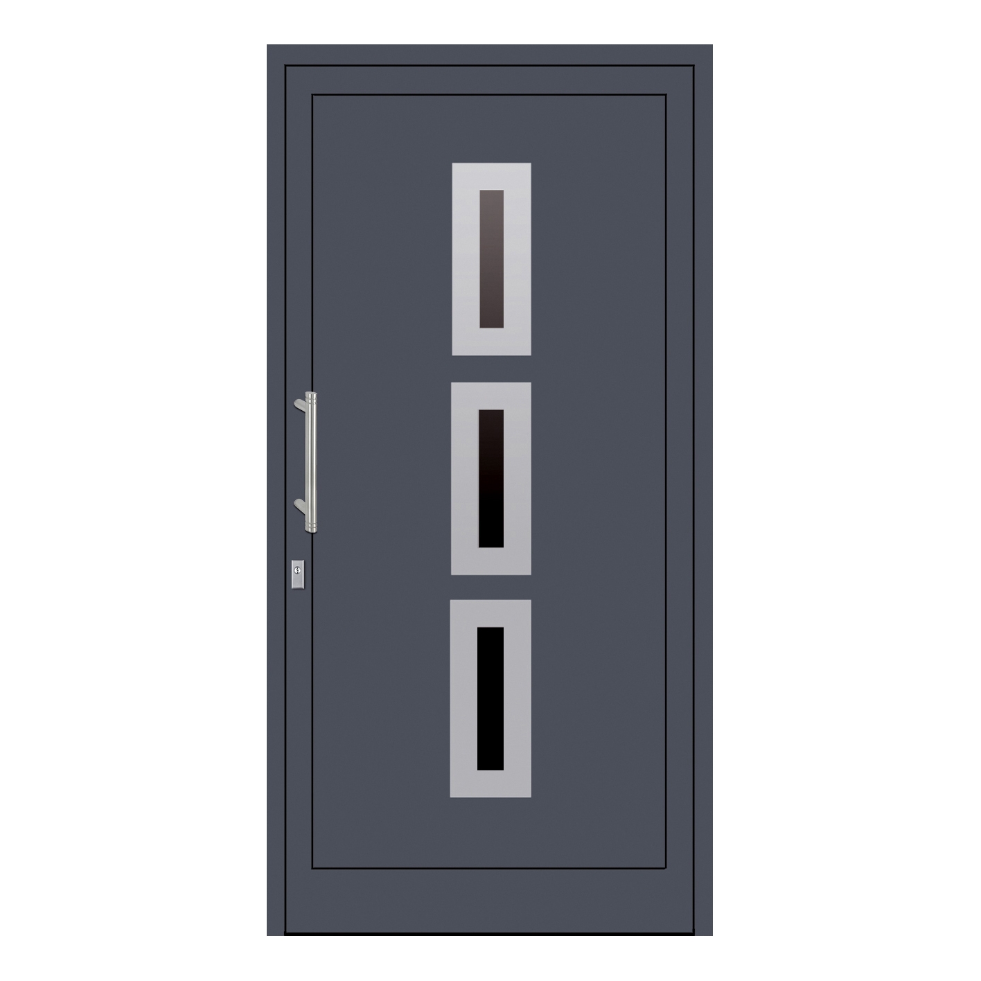 Afficher le produit uPVC entry doors | IsoStar Model 7116 du fabricant Unilux