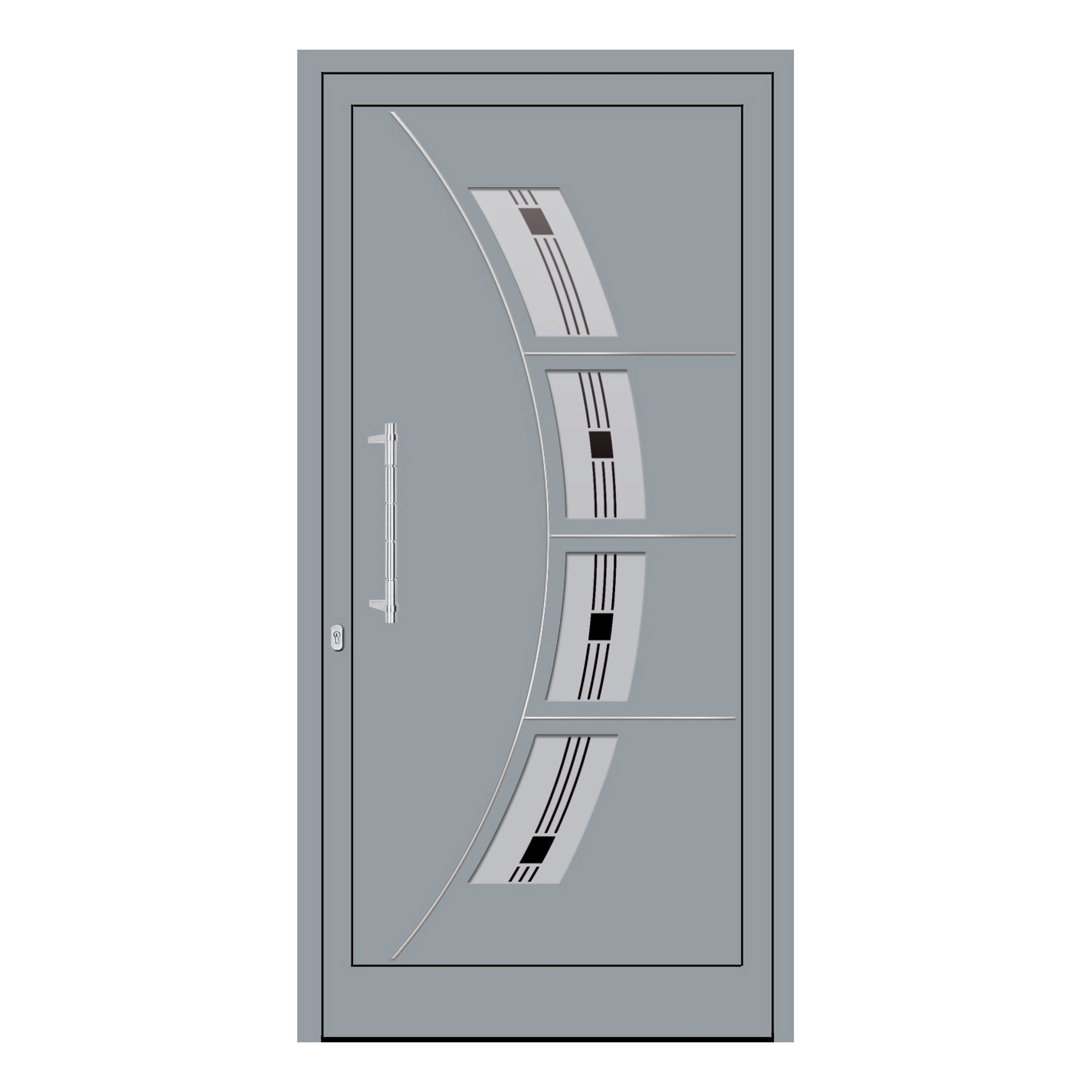 Mostra il prodotto uPVC entry doors | IsoStar Model 7120 del produttore Unilux