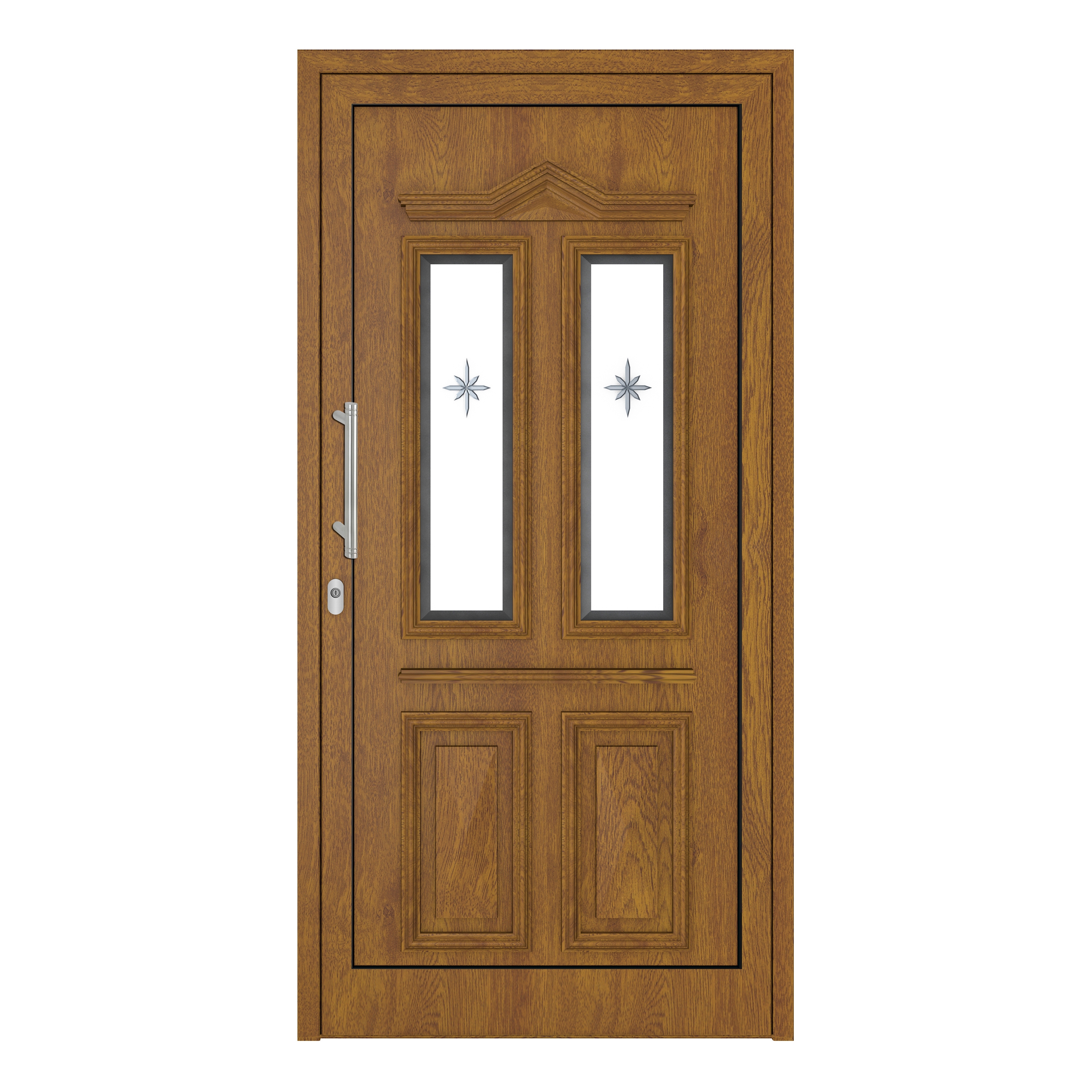 Afficher le produit uPVC entry doors | IsoStar Model 7128 du fabricant Unilux