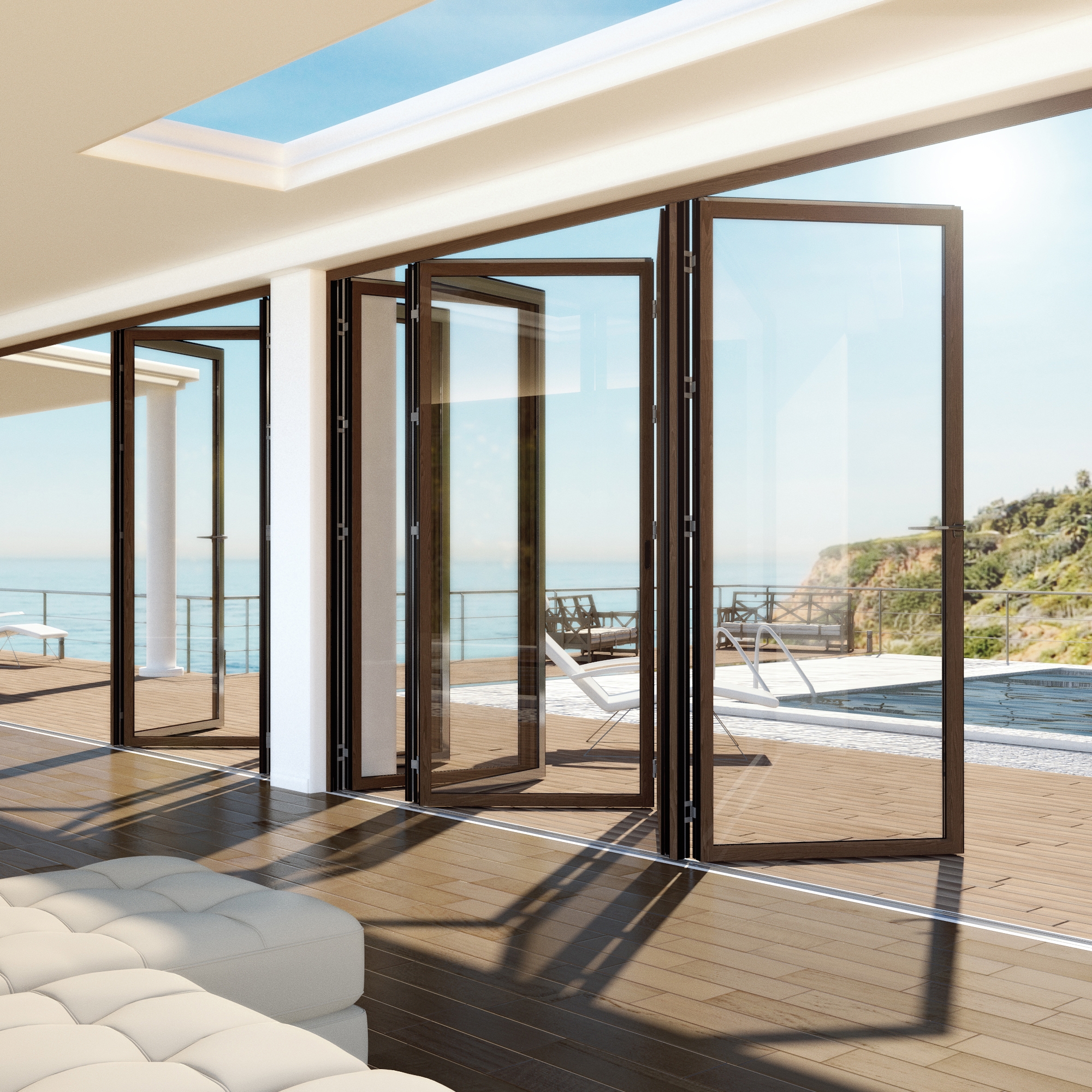 Display product Sliding-folding system | Exterior from manufacturer Unilux