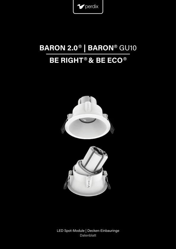 Vorschaubild für die Datei Baron 2.0® | Baron® GU10 | Be Right® & Be Eco®