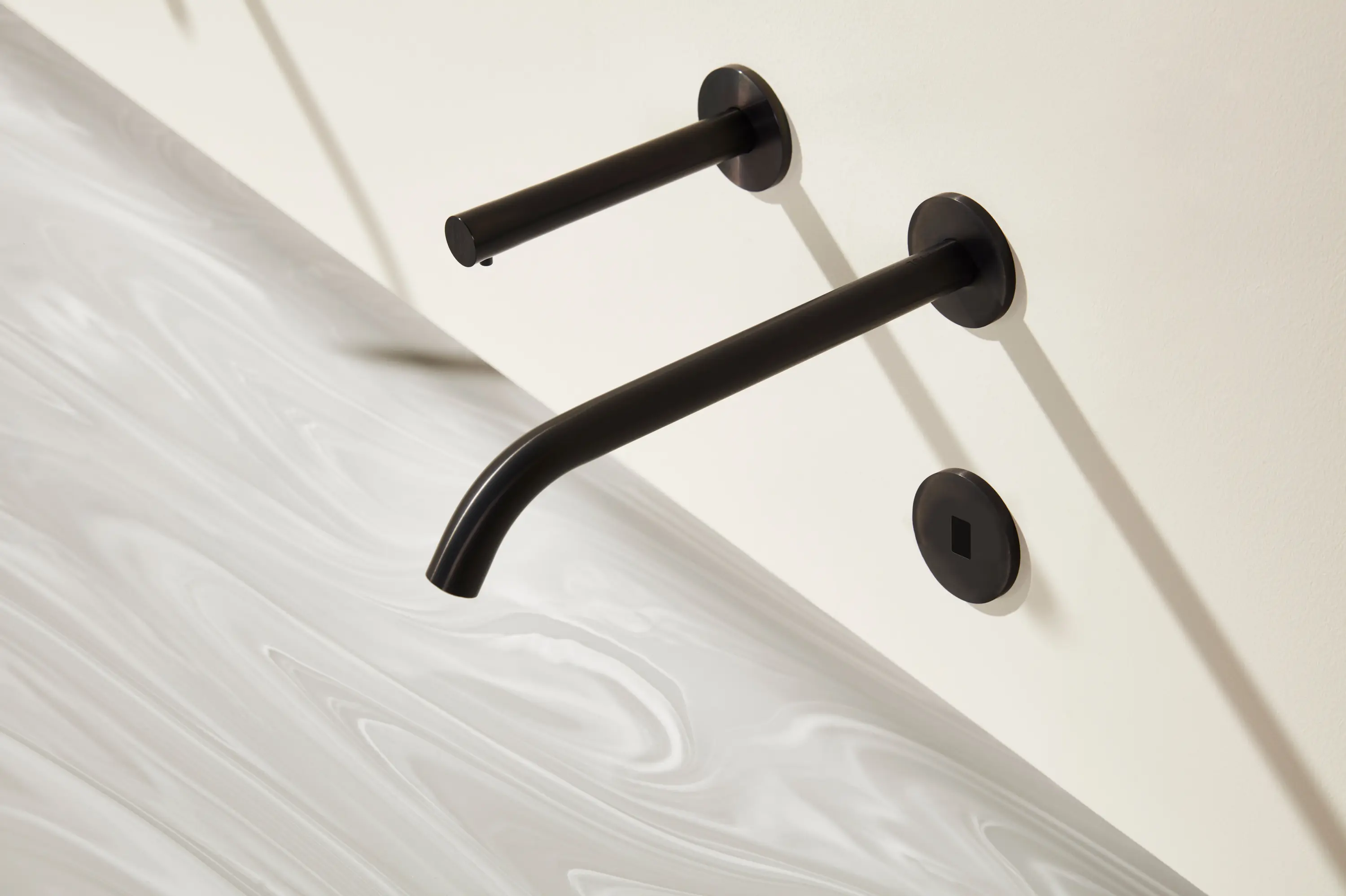 The Splash Lab - Radius | PVD Brass Wall Mounted Manual Tap