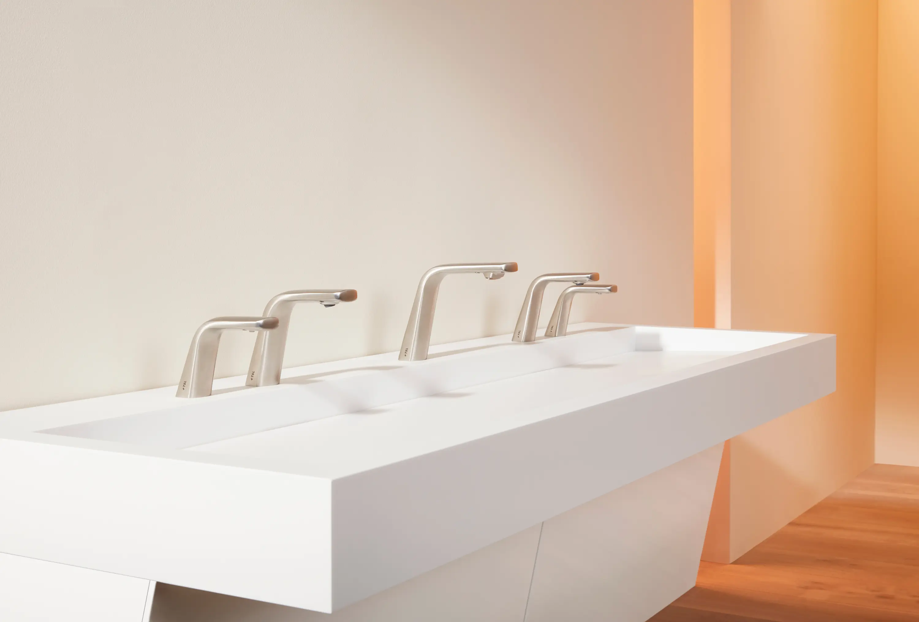 The Splash Lab - Ribbon | PVD Copper The Ribbon Hand Dryer