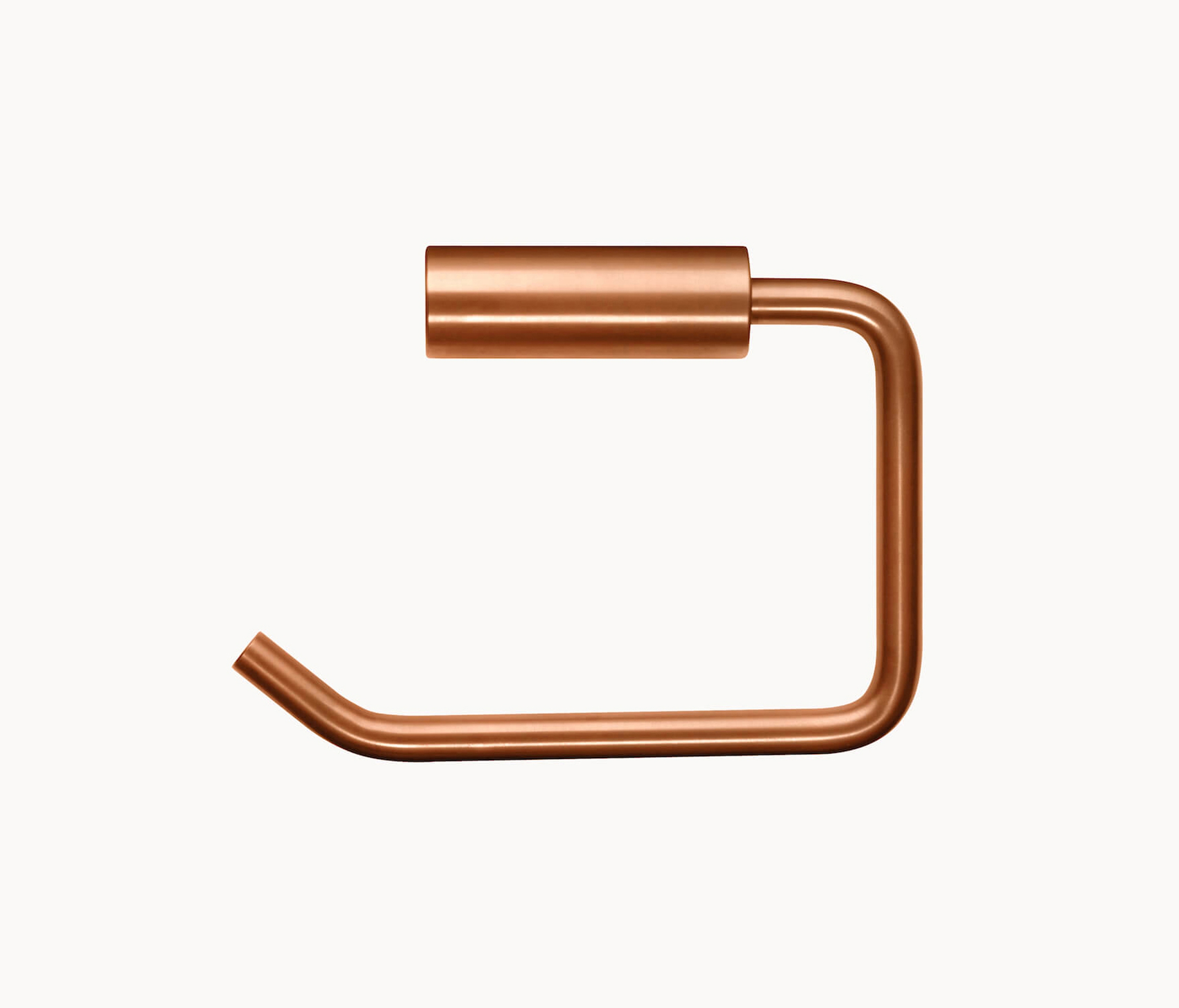 Display product Accessories | PVD Copper TSL.45 Single Toilet Roll Holder from manufacturer The Splash Lab