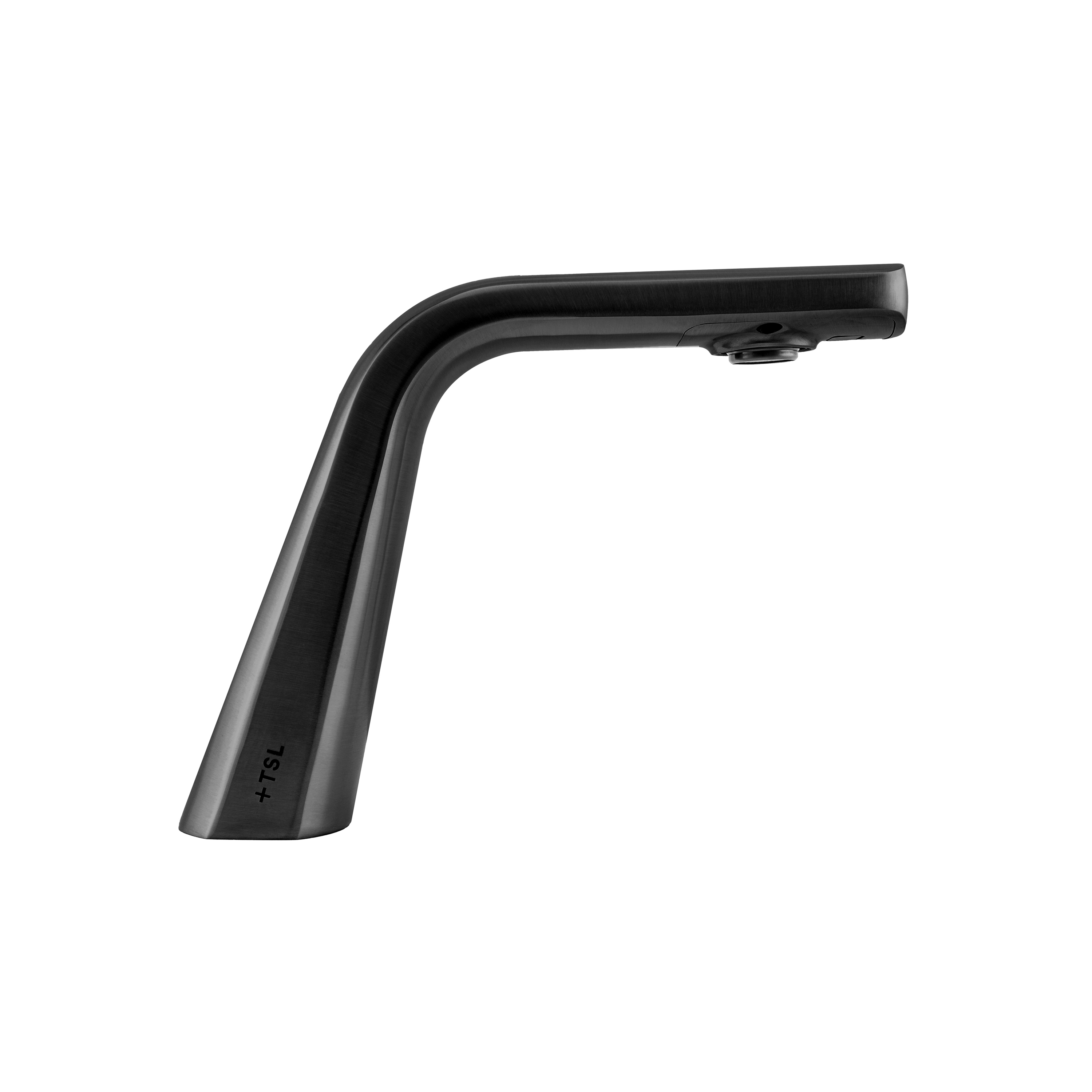 Display product Ribbon | PVD Black The Ribbon Sensor Tap from manufacturer The Splash Lab