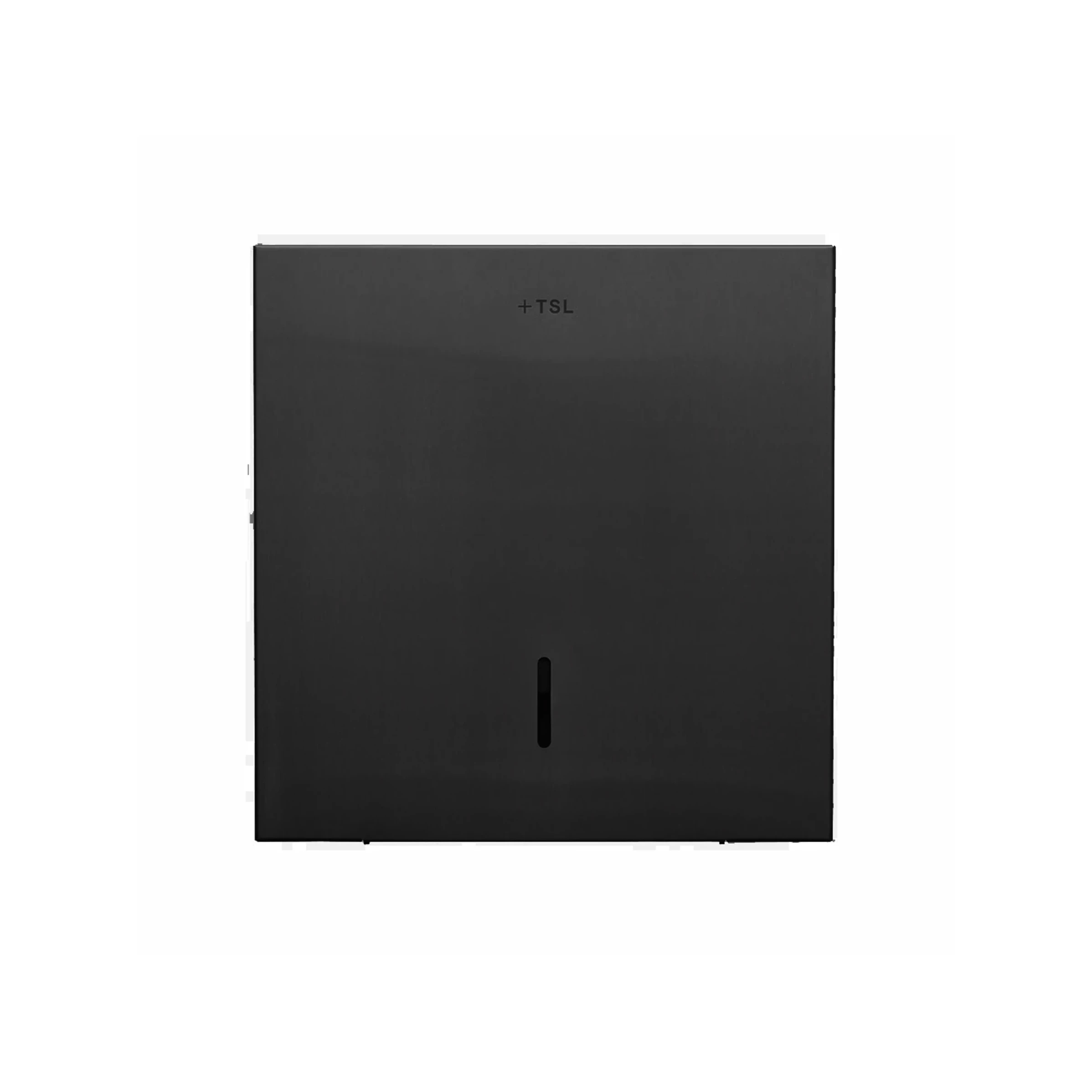 Display product Radius | PVD Black TSL.842 Wall Mounted Toilet Paper Holder from manufacturer The Splash Lab