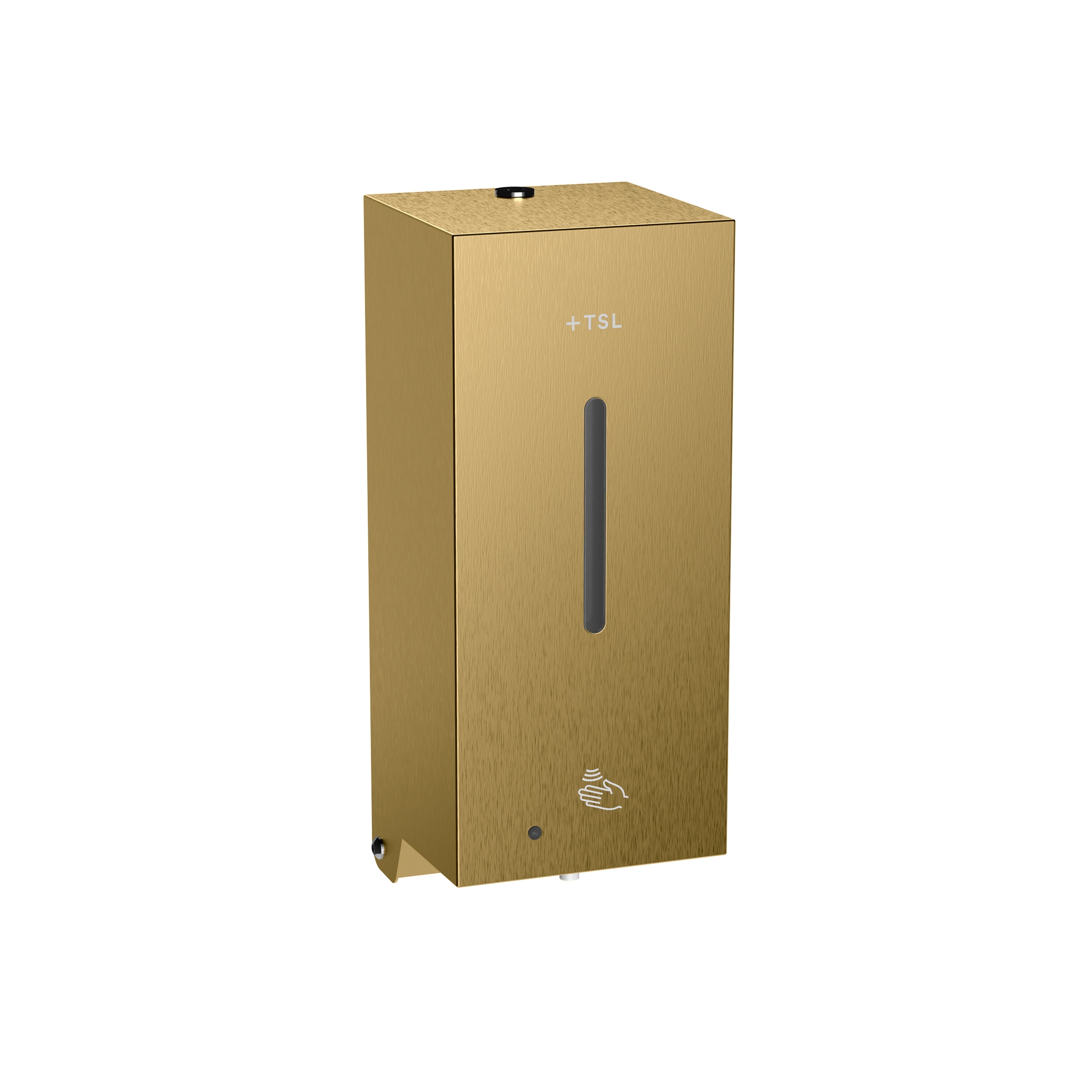 Radius | PVD Brass TSL.937 Wall Mount Soap Vessel with Sensor