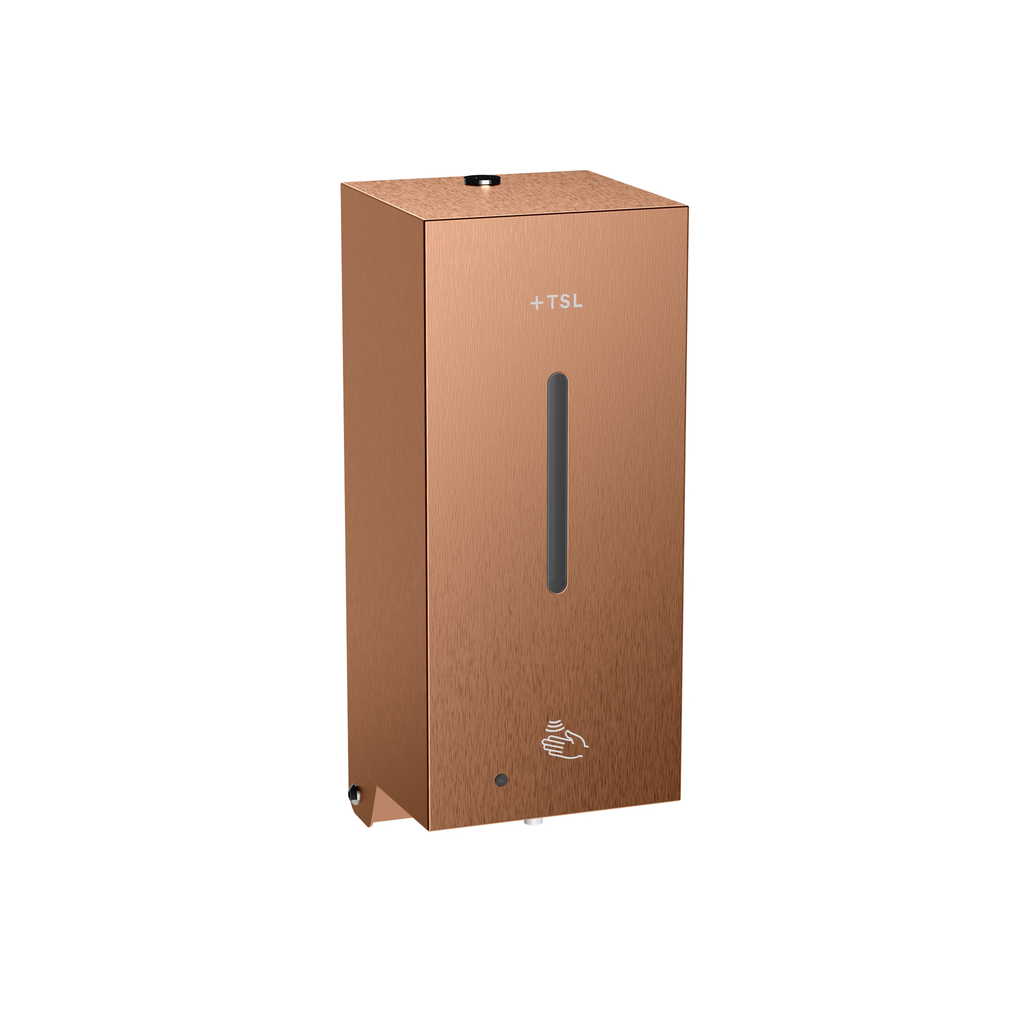 Radius | PVD Copper TSL.937 Wall Mount Soap Vessel with Sensor