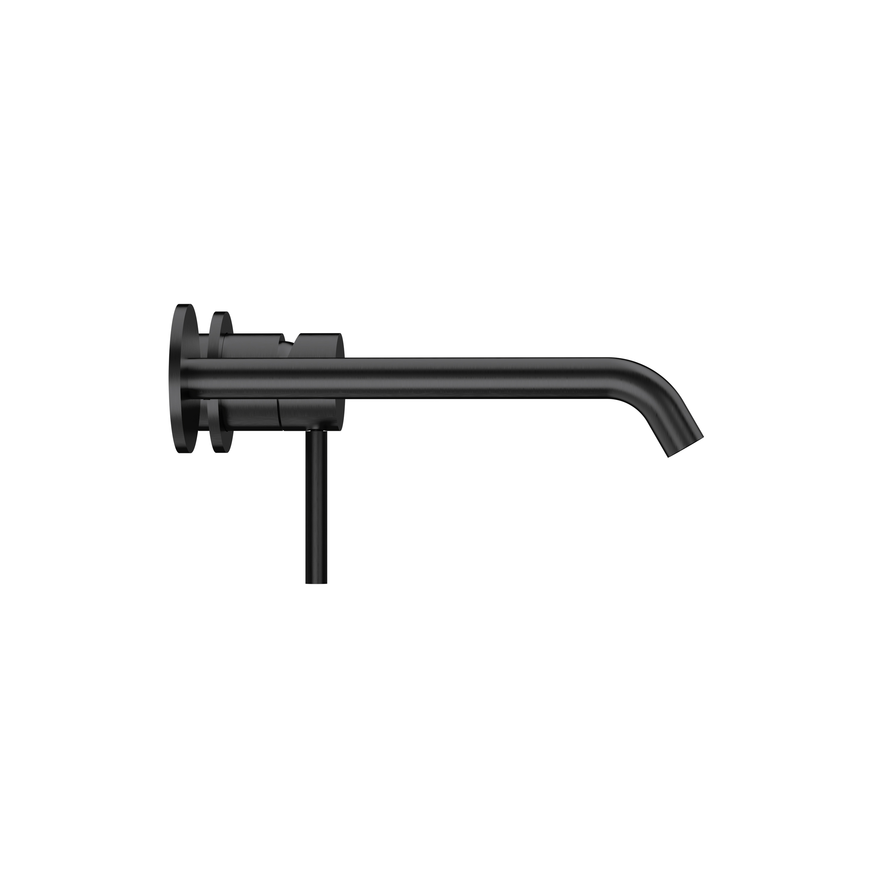 Vertoon produk Radius | PVD Black Wall Mounted Manual Tap van vervaardiger The Splash Lab