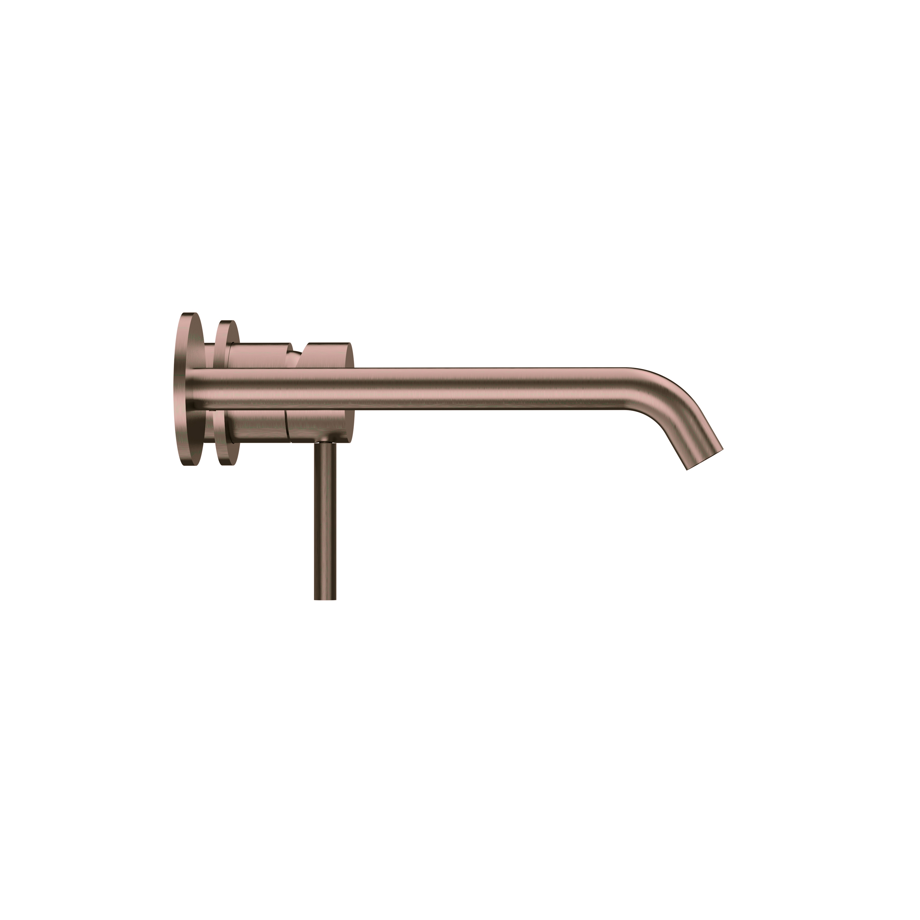 Radius | PVD Bronze Wall Mounted Manual Tap