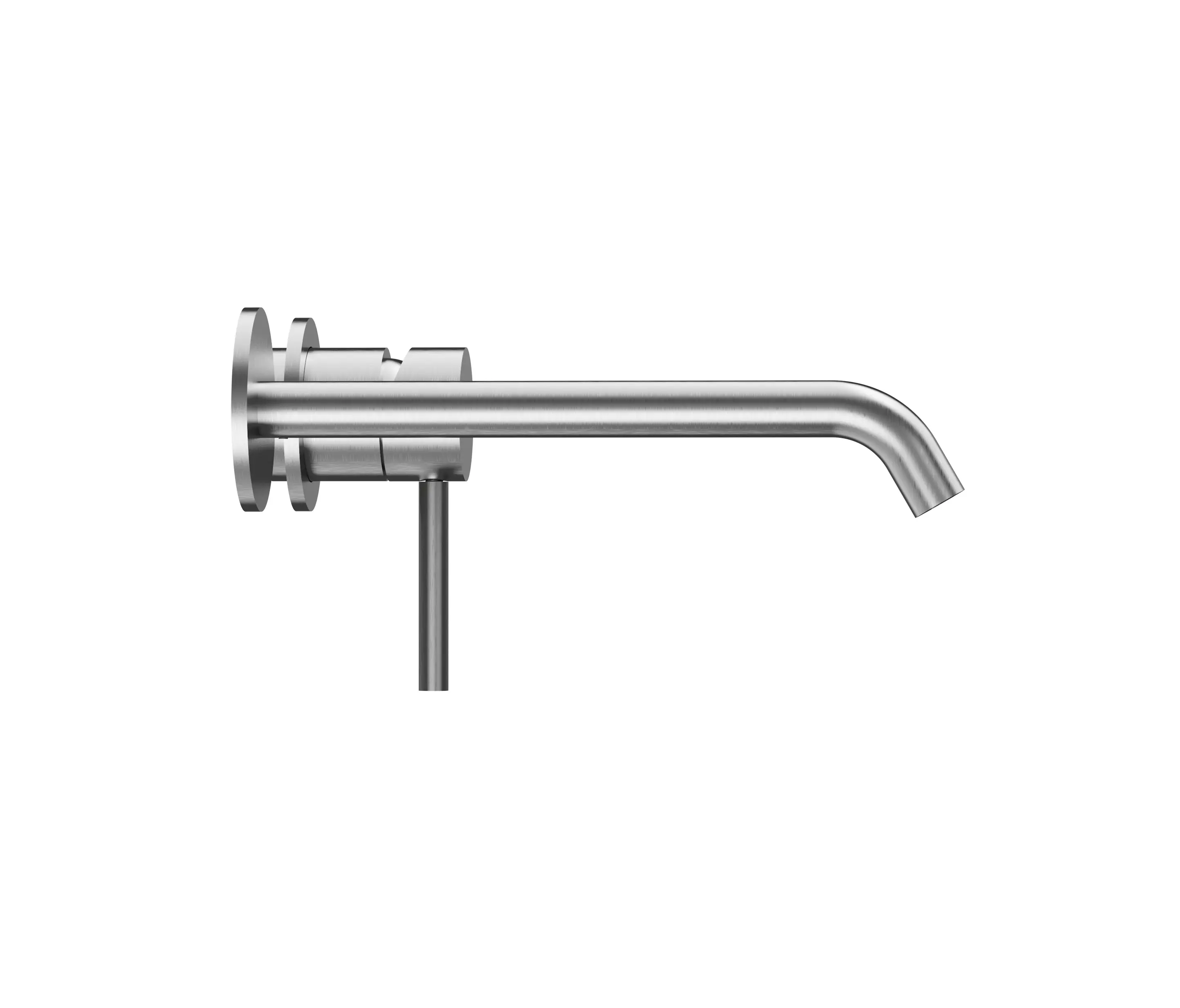 The Splash Lab - Radius | Satin Wall Mounted Manual Tap