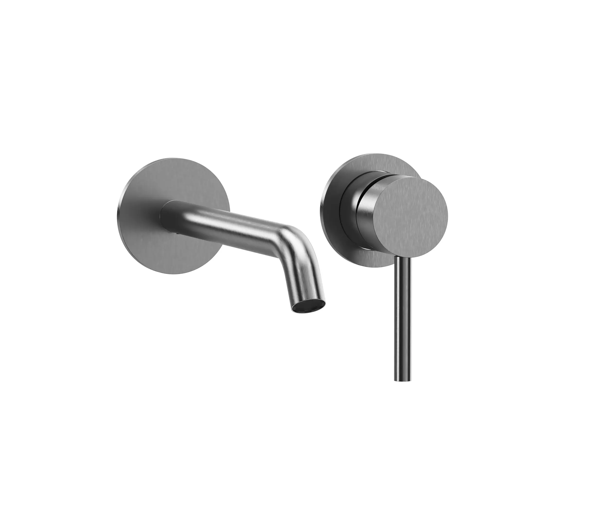The Splash Lab - Radius | Satin Wall Mounted Manual Tap