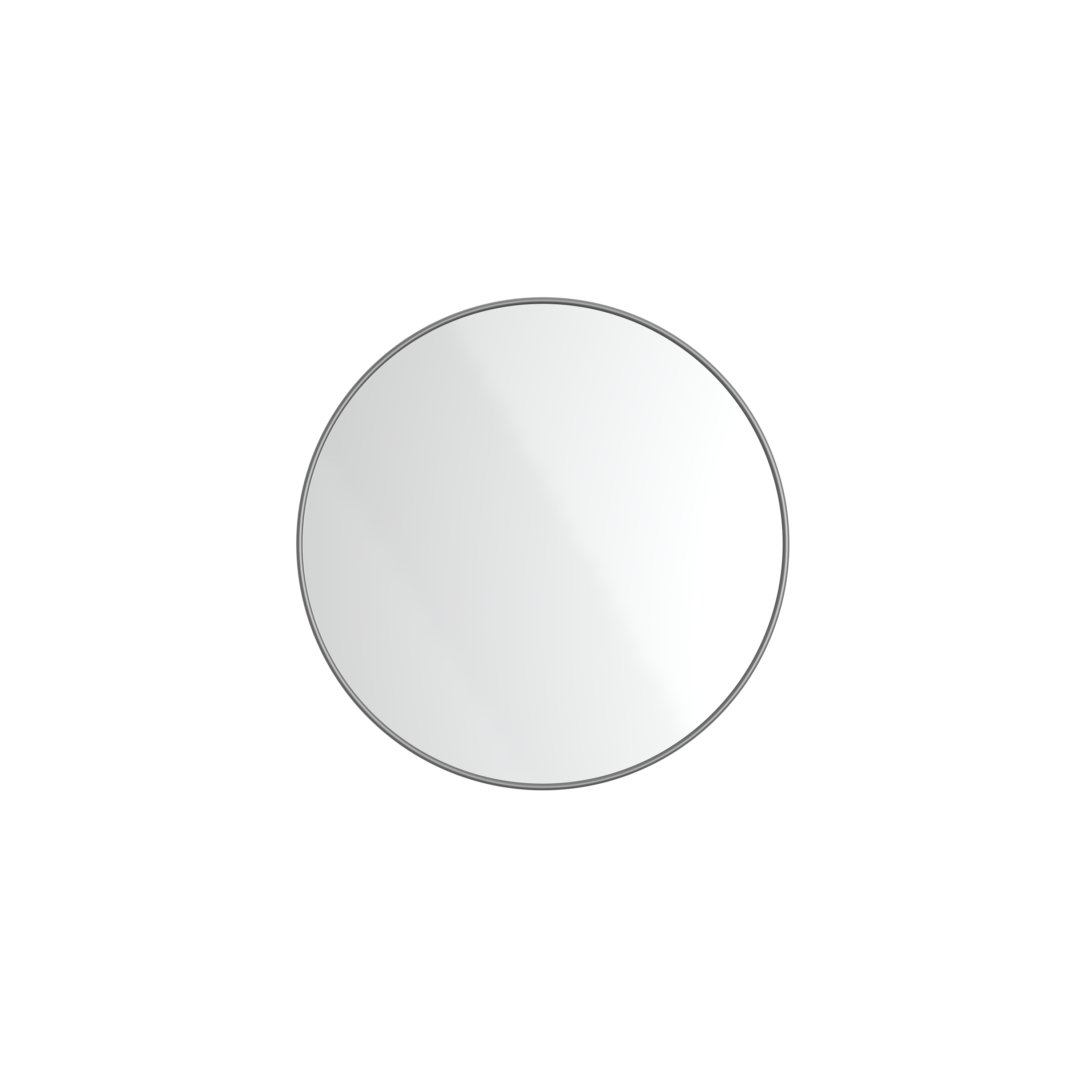 Display product Radius | Satin Wall Mount Mirror / Circular from manufacturer The Splash Lab
