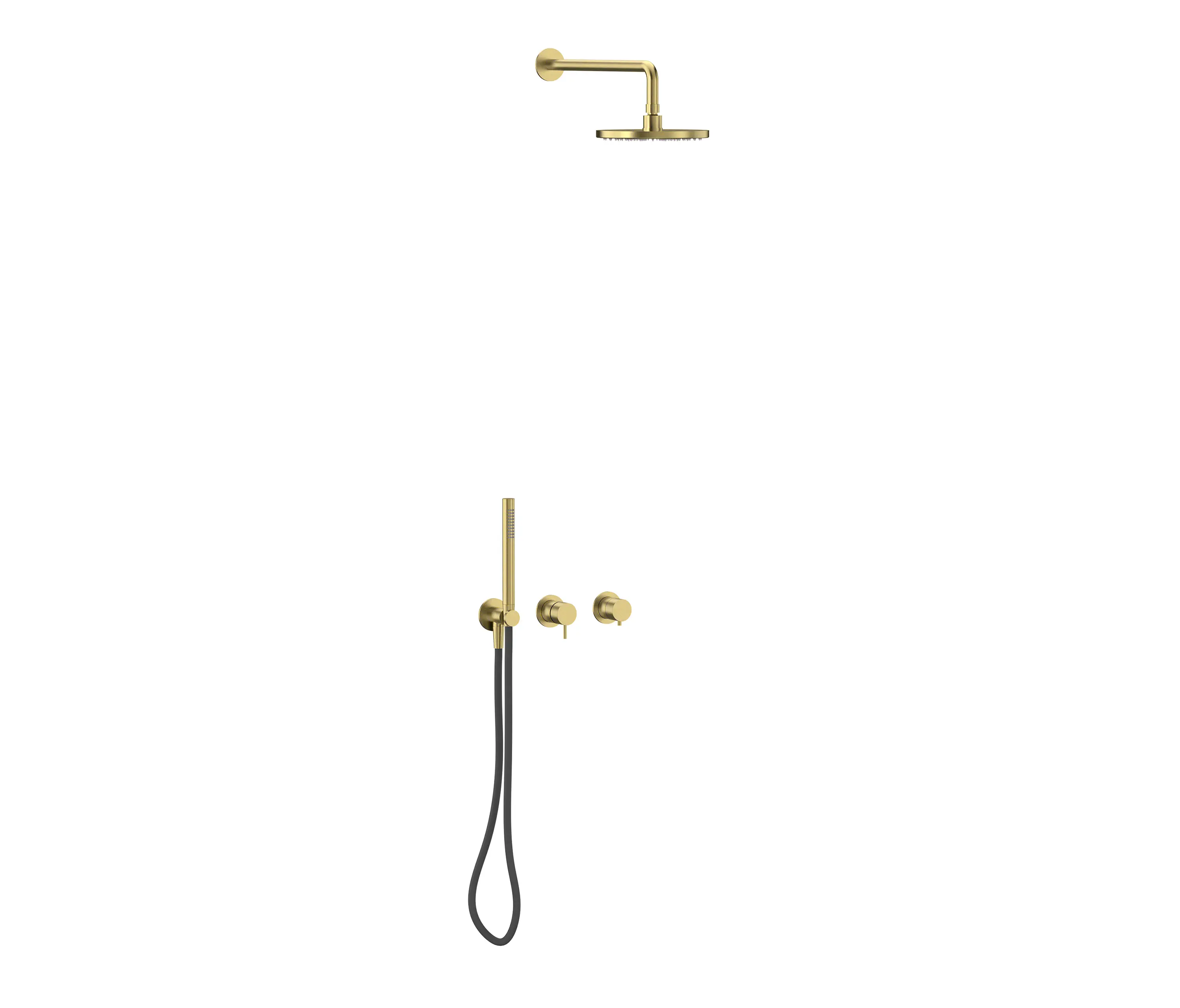The Splash Lab - Concealed Shower PVD Bronze