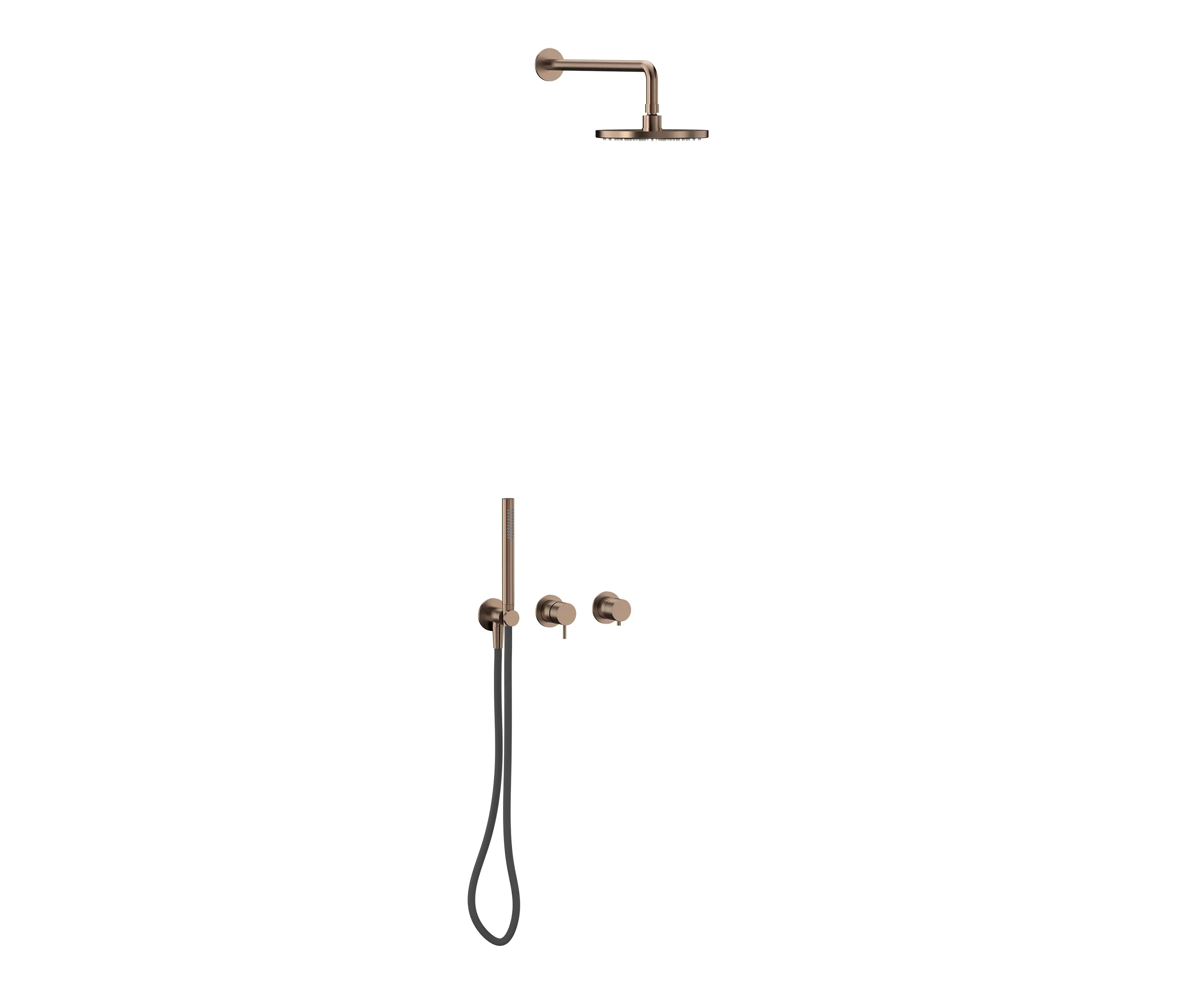 The Splash Lab - Concealed Shower PVD Bronze