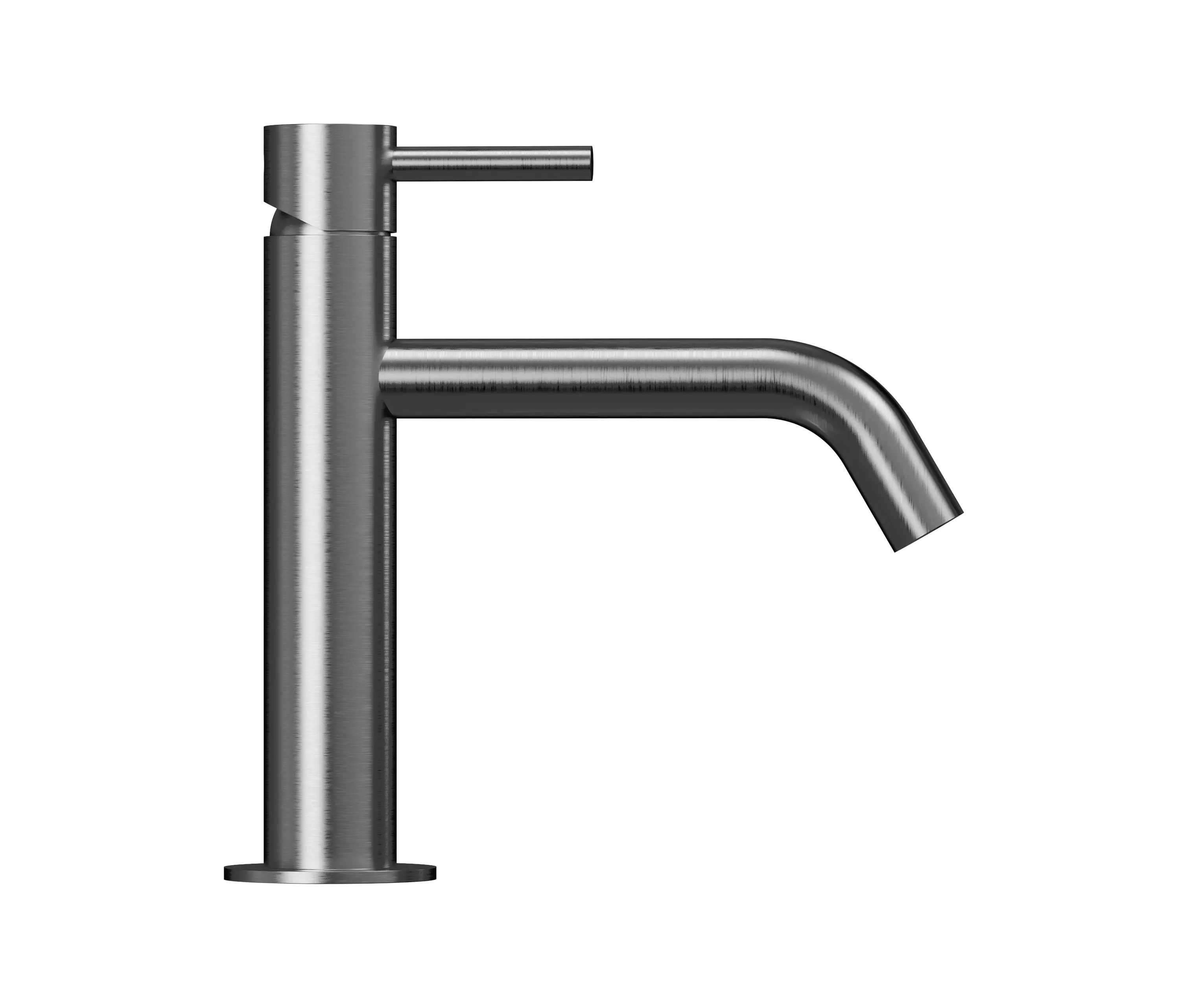The Splash Lab - Radius | Satin Deck Mounted Manual Tap