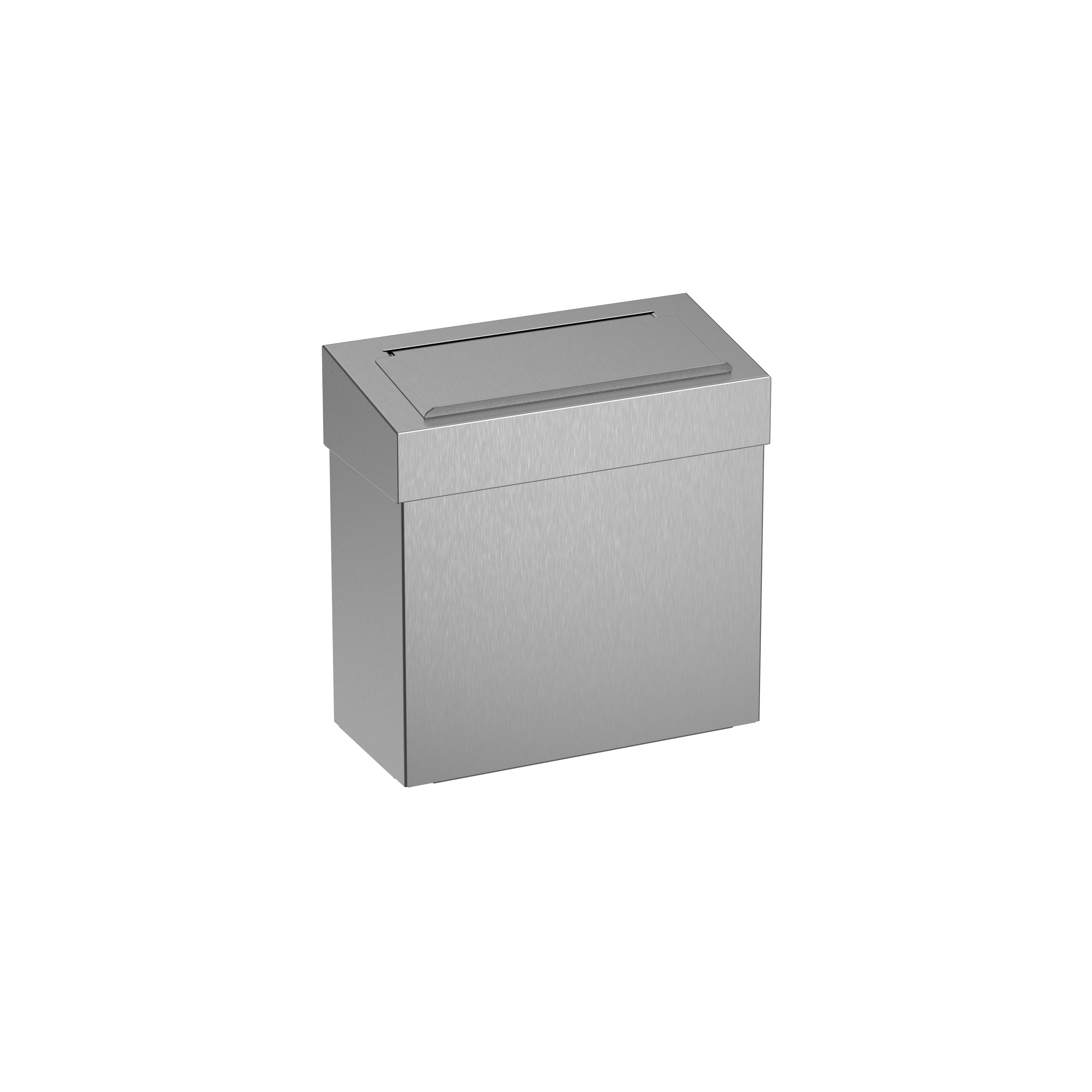 7L Wall Mounted Sanitary Bin Satin