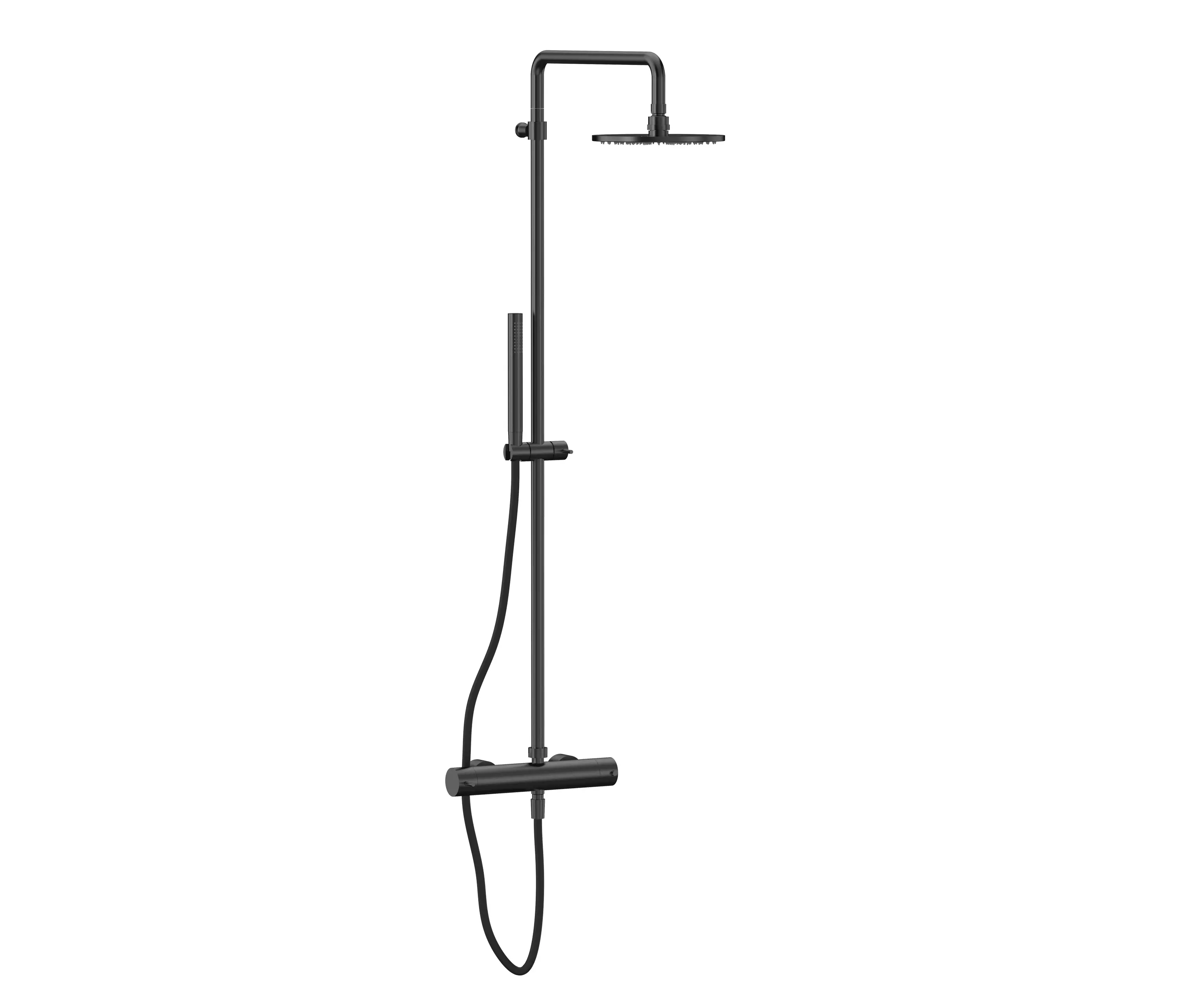 The Splash Lab - Doc M Pack / PVD Black Satin Exposed Shower