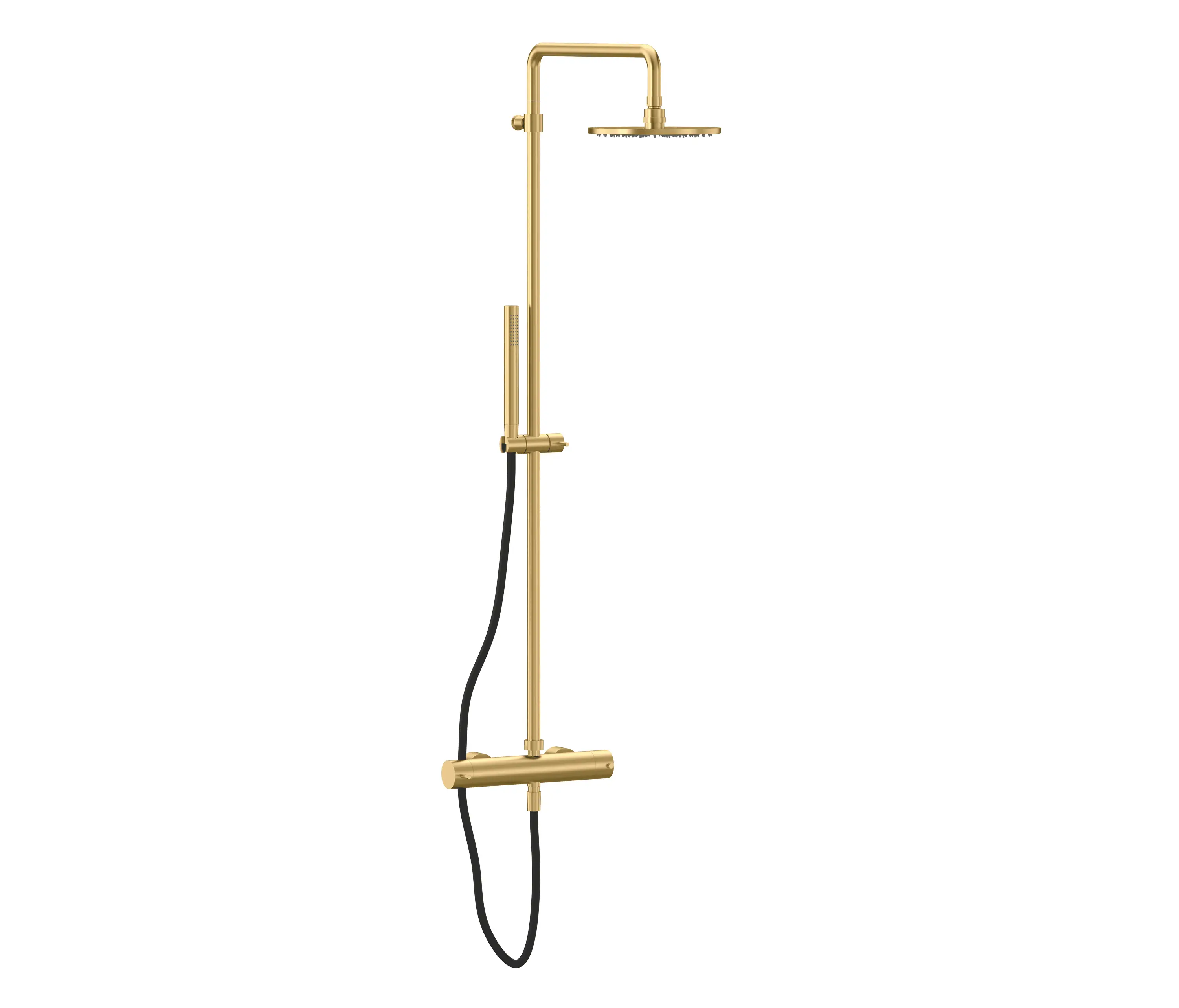 The Splash Lab - Doc M Pack / PVD Brass Satin Exposed Shower