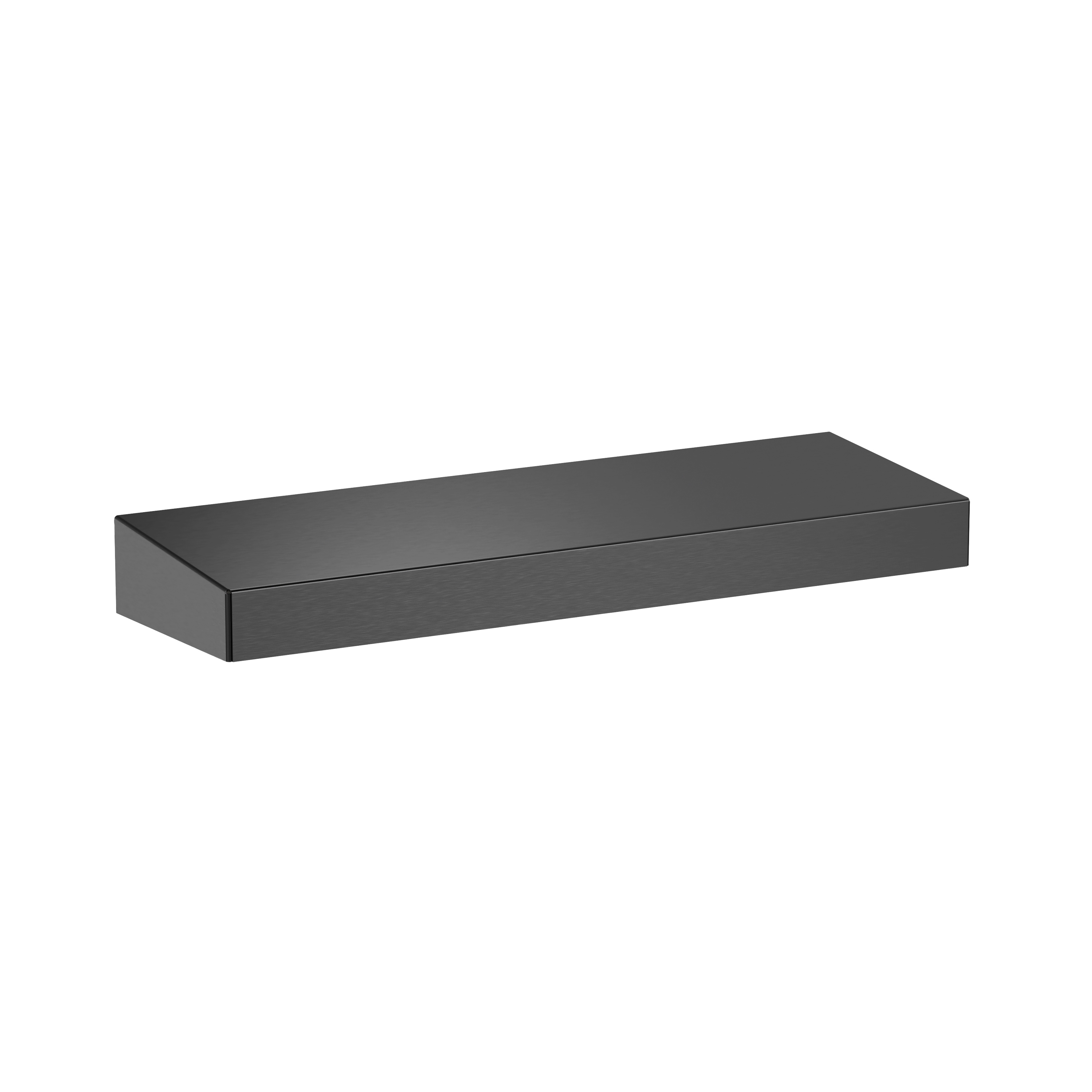 Display product Radius | PVD Black Stainless Steel Shelf / Large from manufacturer The Splash Lab