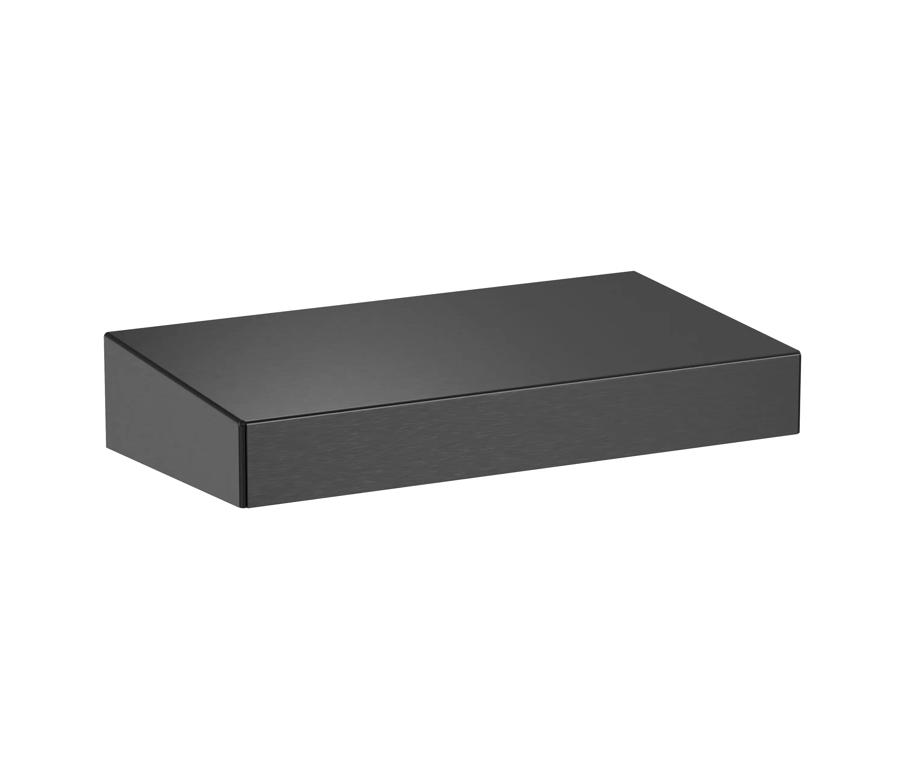 The Splash Lab - Radius | PVD Black Stainless Steel Shelf / Small