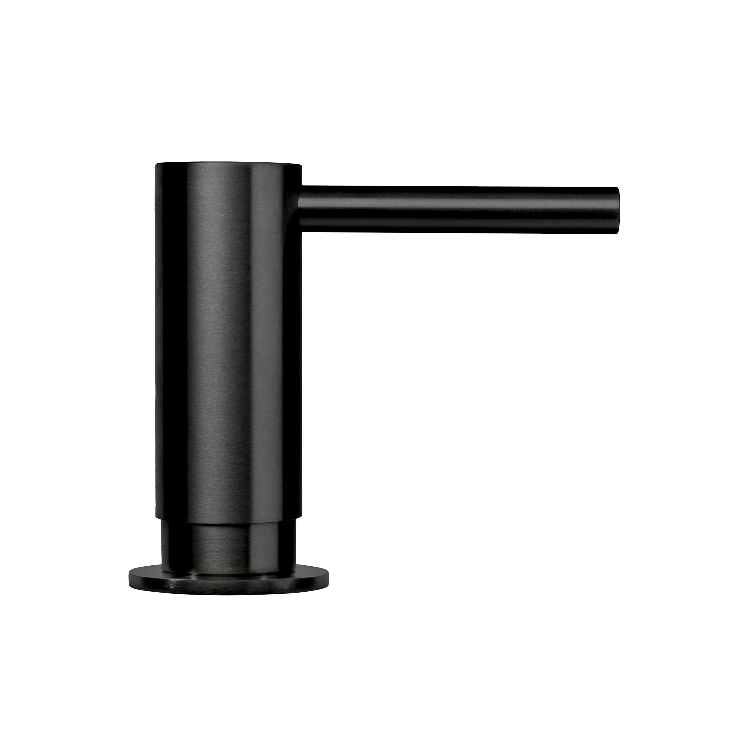 Vertoon produk Radius | PVD Black TSL.410 Manual Deck Mounted Soap Dispenser van vervaardiger The Splash Lab