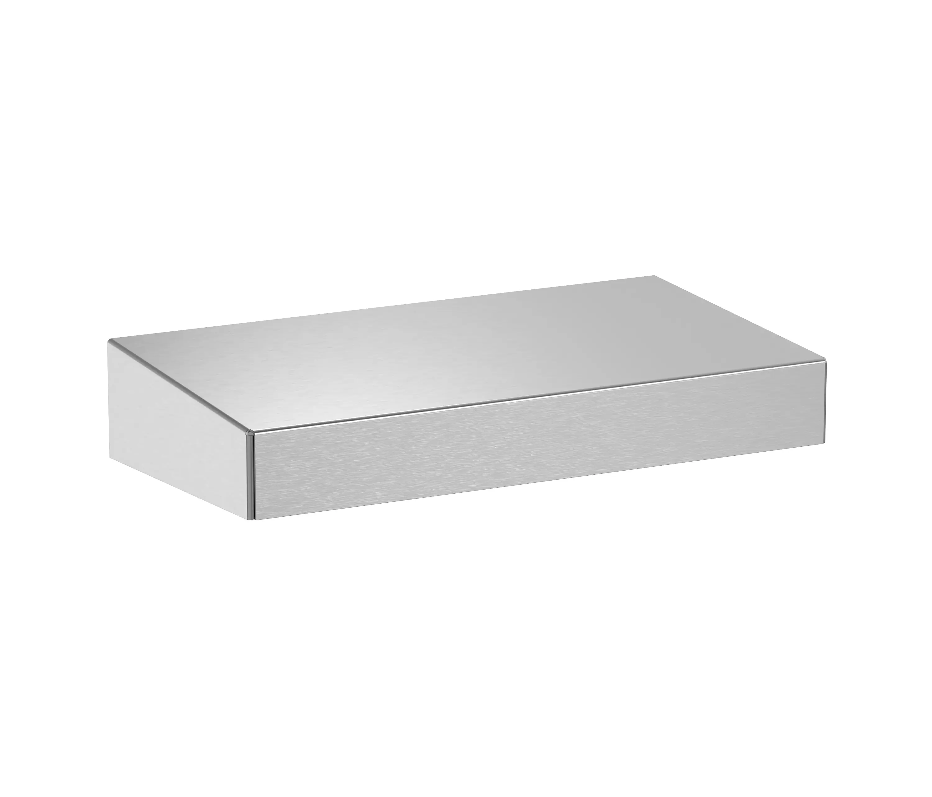The Splash Lab - Radius | Satin Stainless Steel Shelf / Small