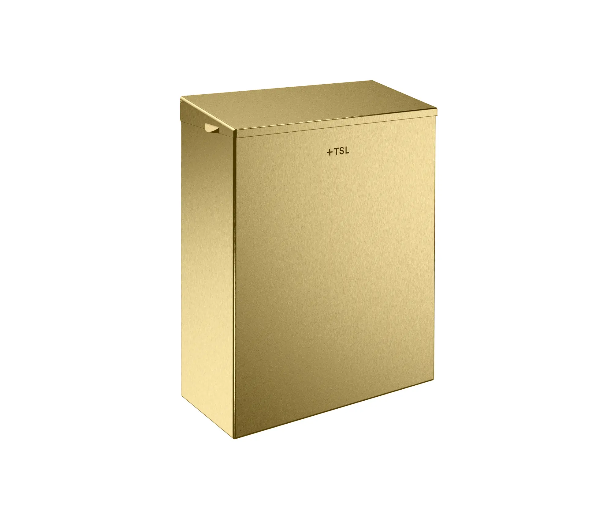 The Splash Lab - Wall-Mounted Waste Bin PVD Brass