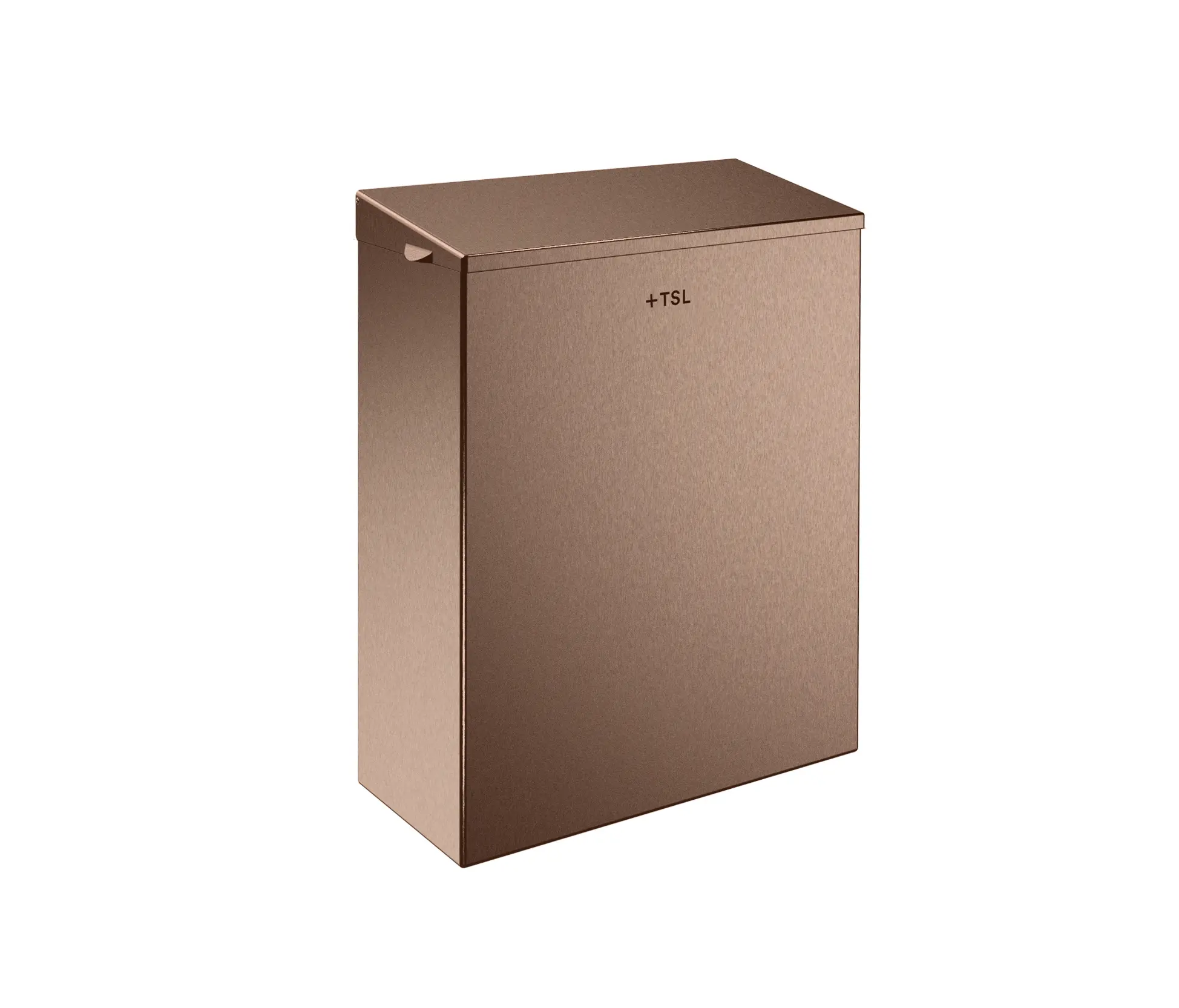 The Splash Lab - Wall-Mounted Waste Bin PVD Bronze