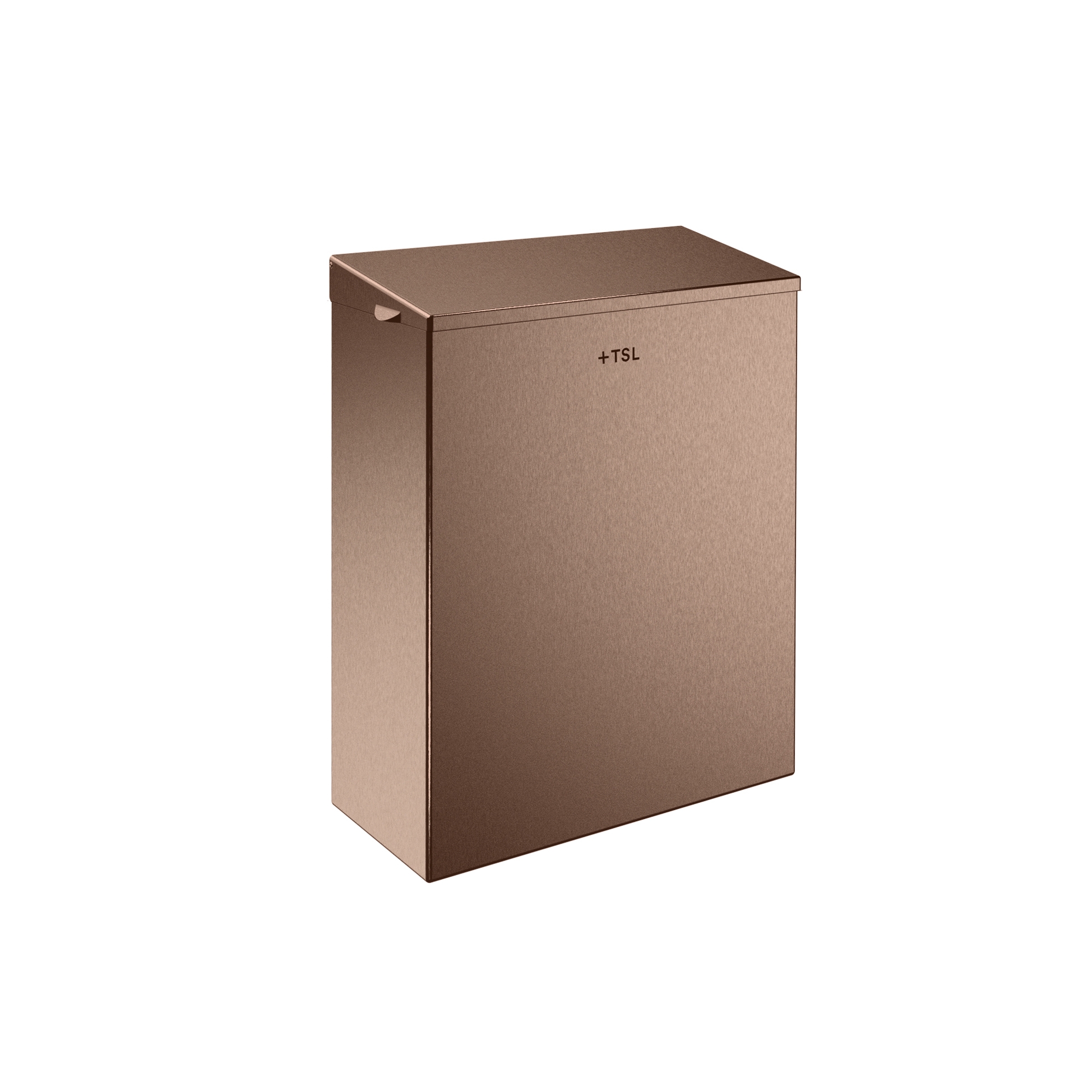 Wall-Mounted Waste Bin PVD Bronze