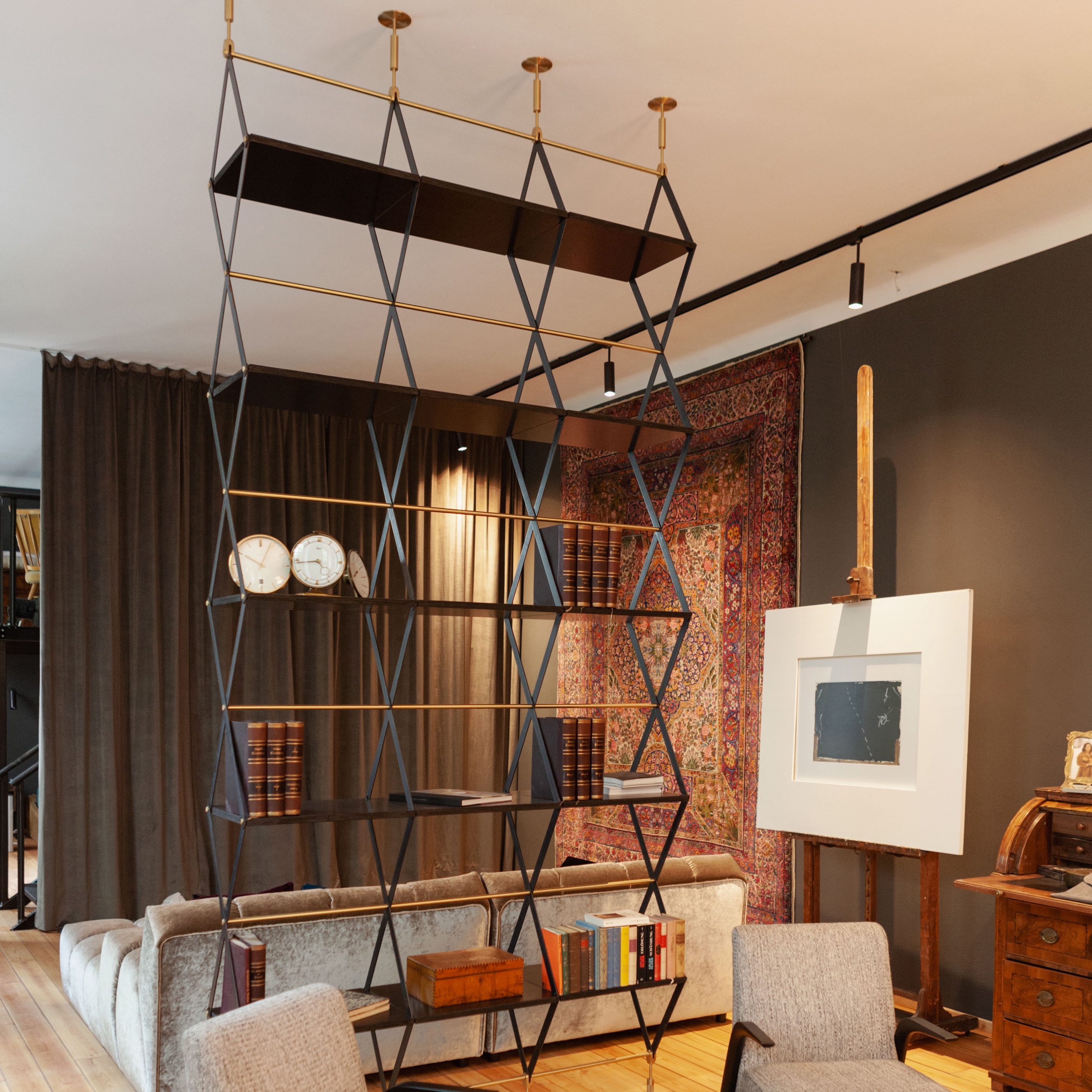 Vertoon produk Room Divider WCM6 | The Shelf 240cm van vervaardiger Craftvoll