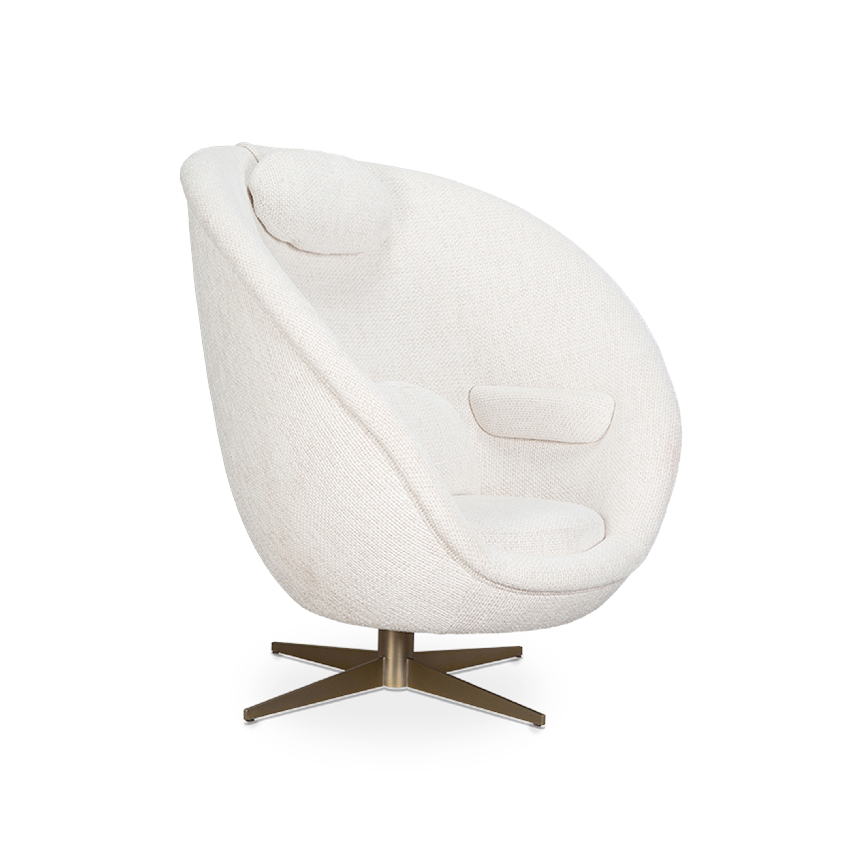 Produkt Agathon | Brass Effect Base Armchair des Herstellers Hamilton Conte anzeigen