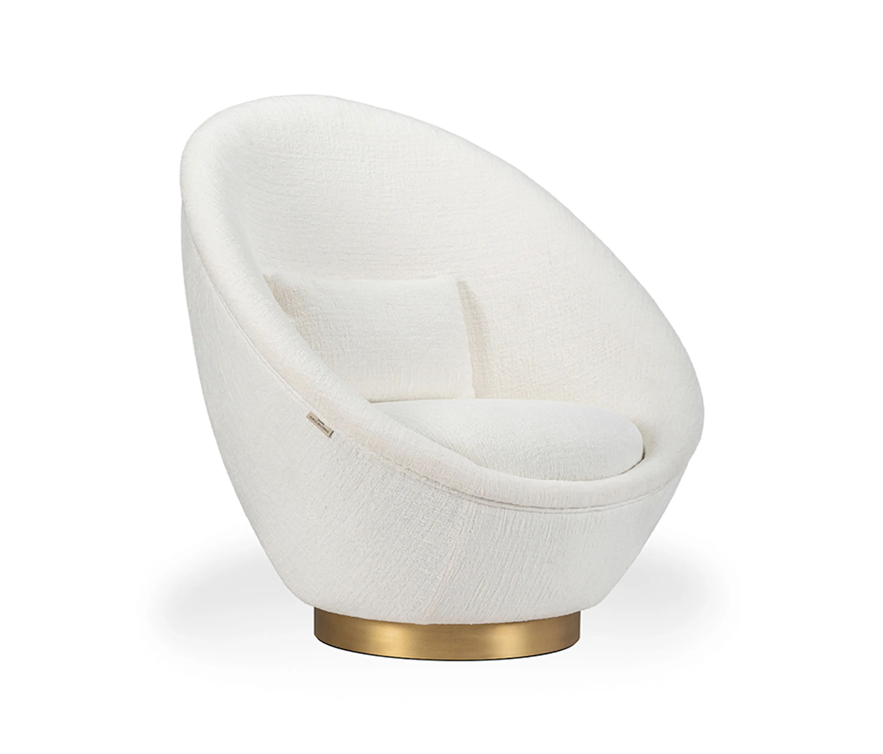 Hamilton Conte - Aggi | Brass Base Armchair