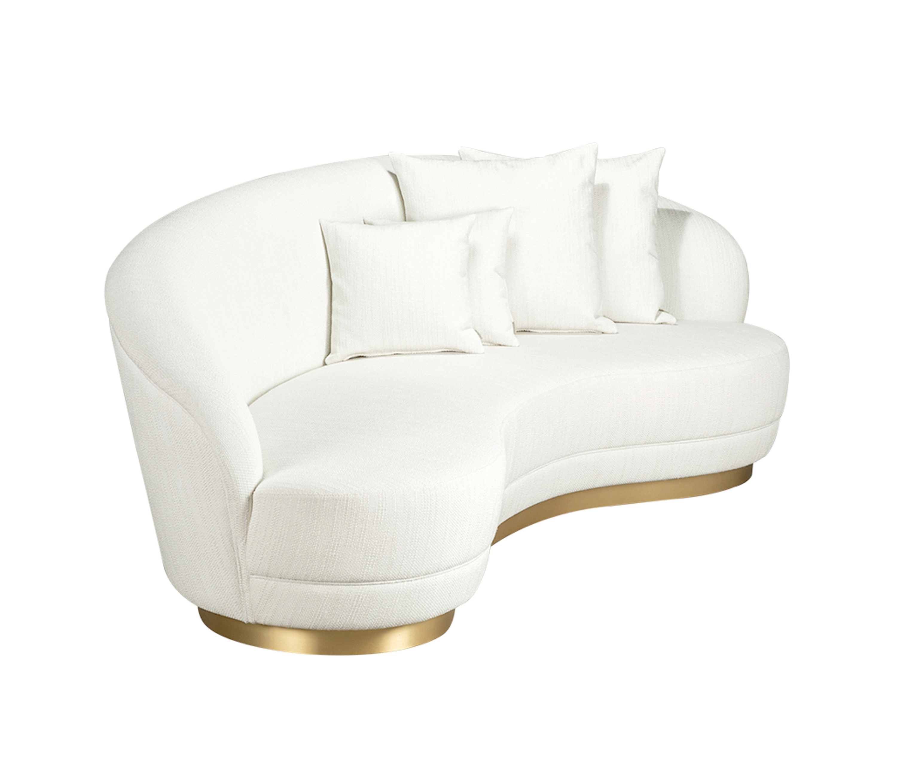 Display product Ignacio | L Luxe Sofa Brass Base from manufacturer Hamilton Conte