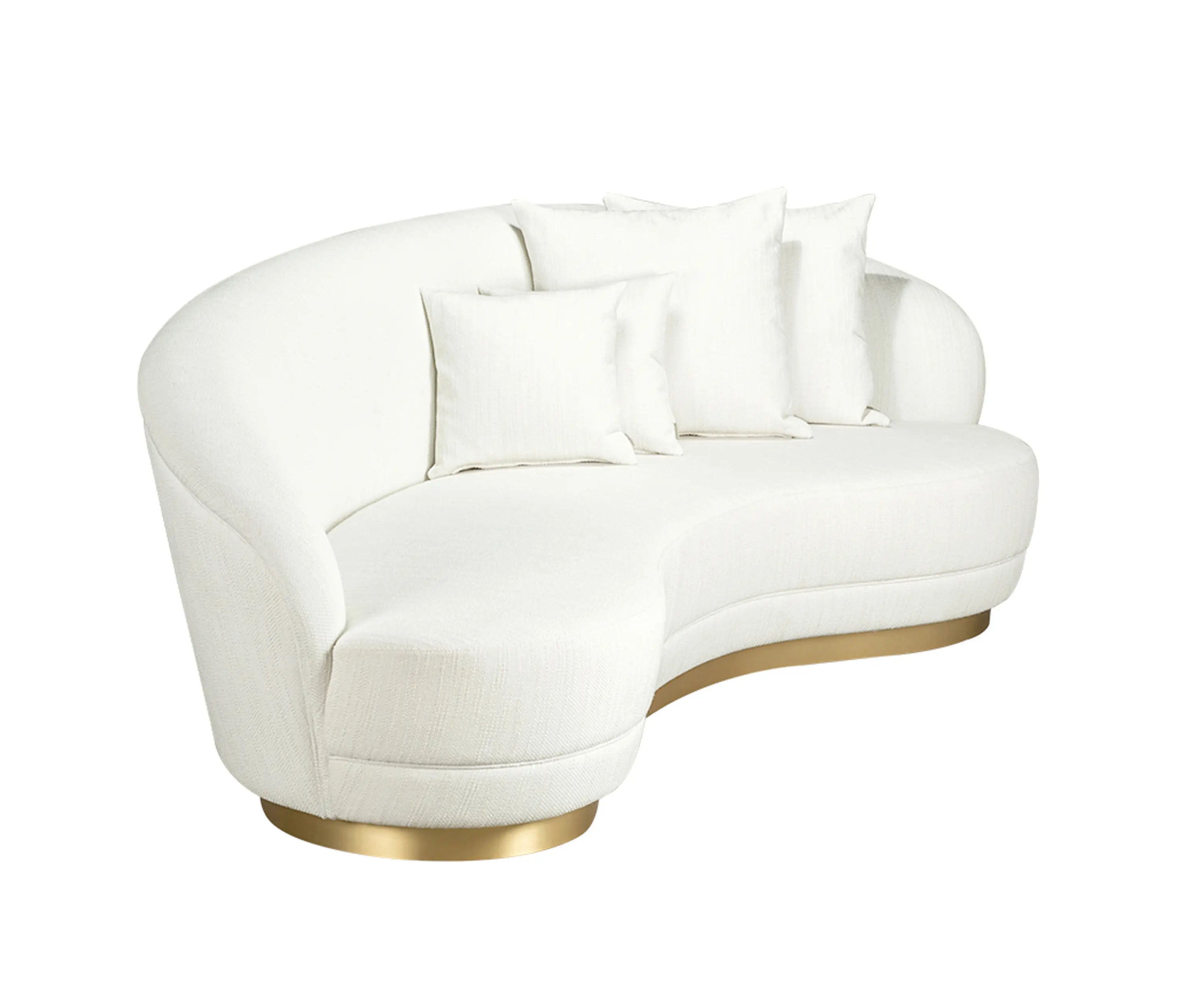 Hamilton Conte - Ignacio | L Luxe Sofa Brass Base