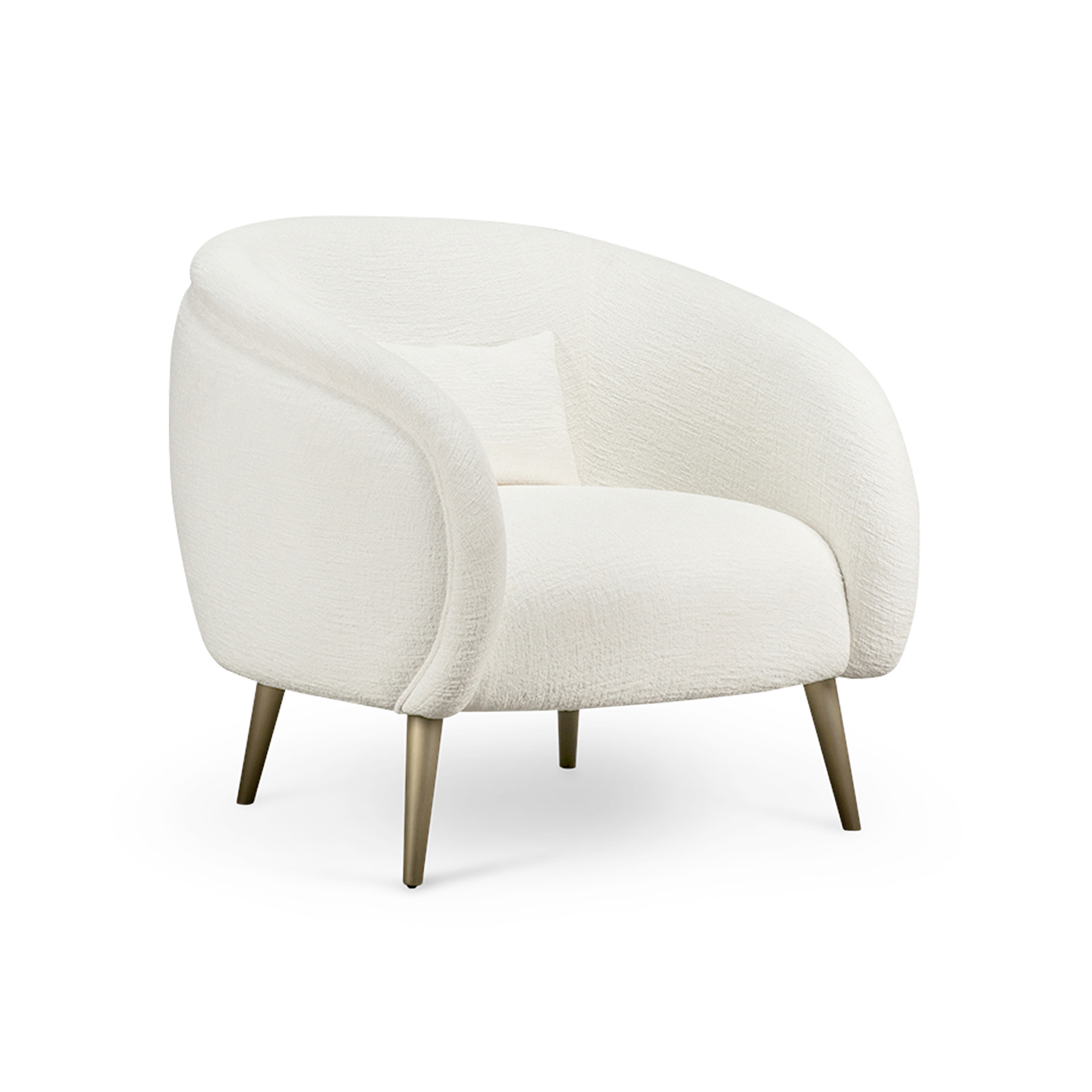 Produkt Oleg | Armchair Brass Effect Base des Herstellers Hamilton Conte anzeigen