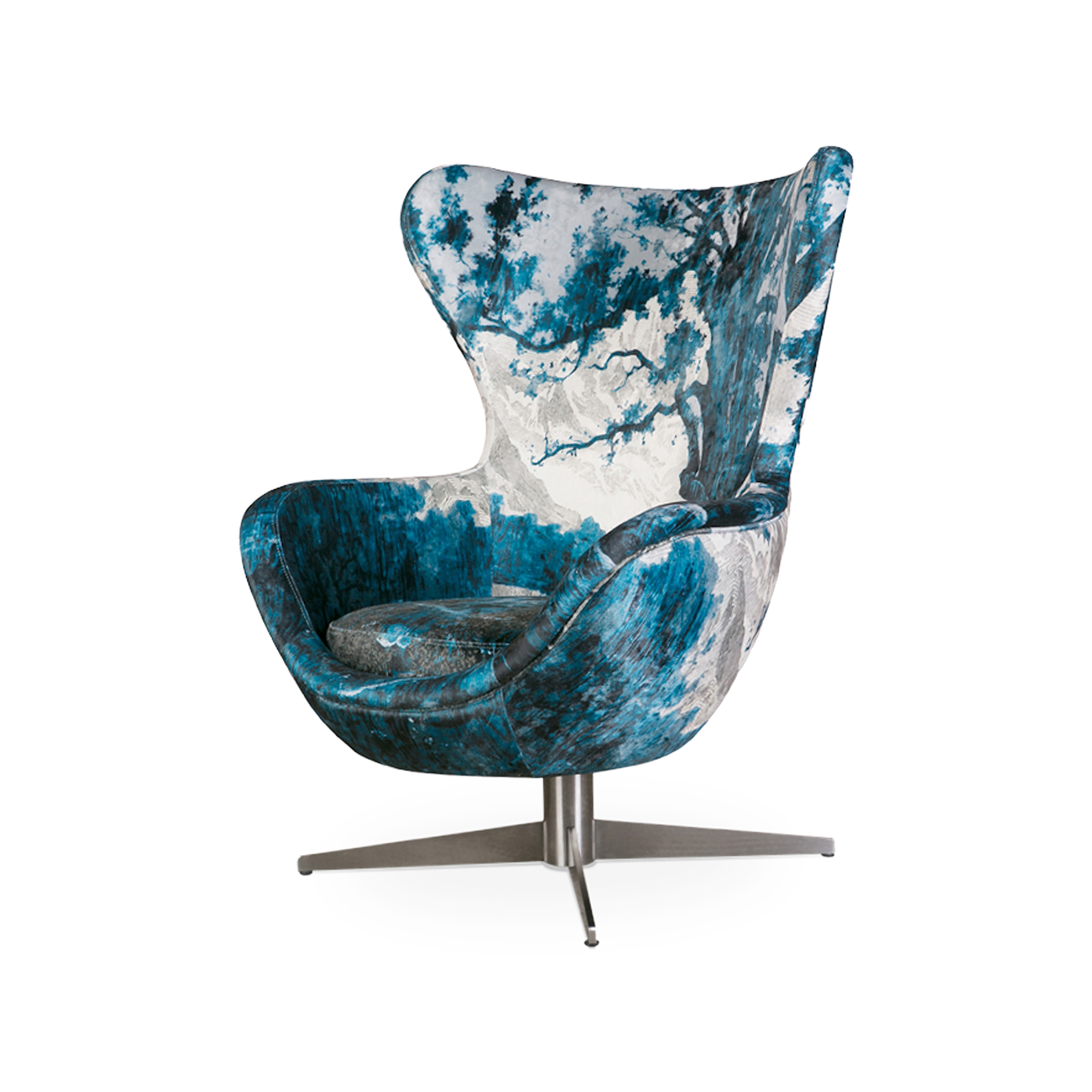 Ida | L Steel Base Armchair
